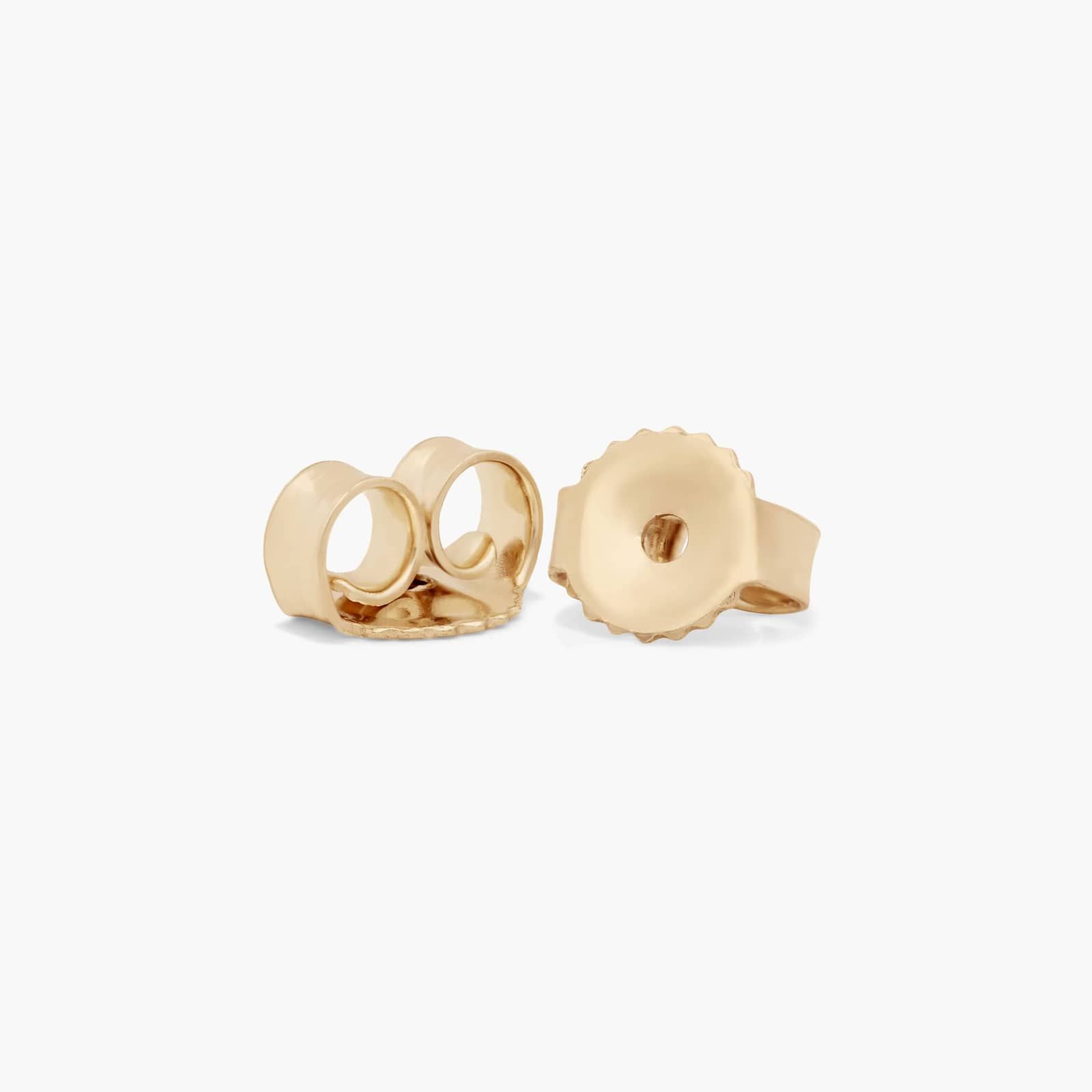 Milgrain Bezel 0.25 CTW Lab-Grown Diamond Stud Earrings In 14K Yellow Gold