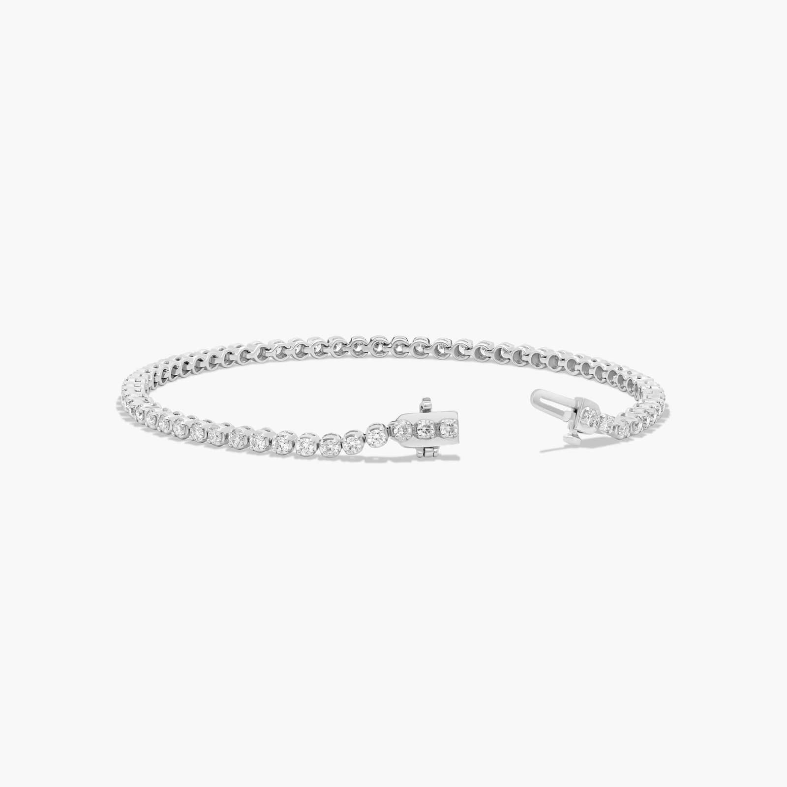 Tennis Bracelet With 2 CTW Diamonds In Platinum (7")