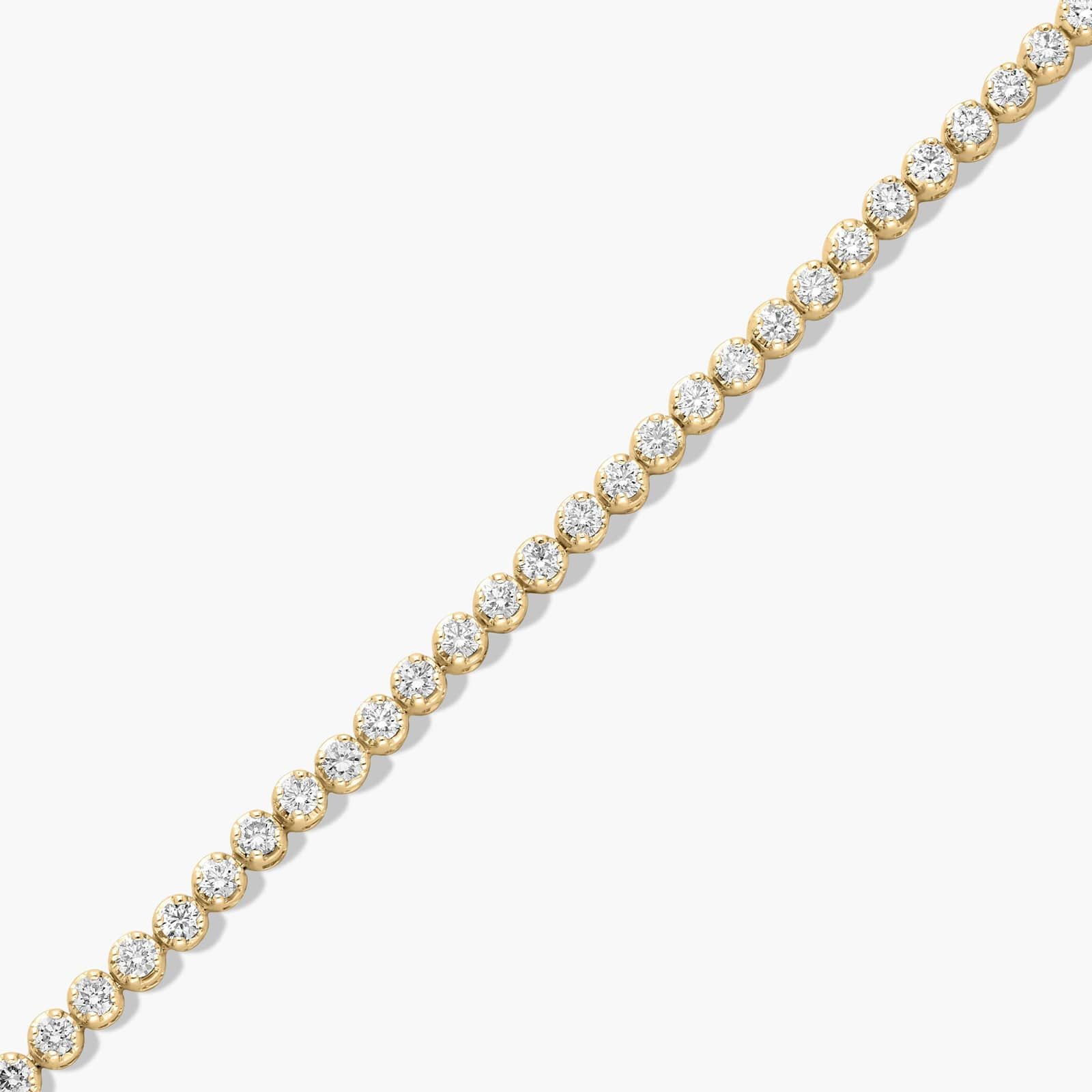 Tennis Bracelet With 2 CTW Lab-Grown Diamonds In 14K Yellow Gold (7")