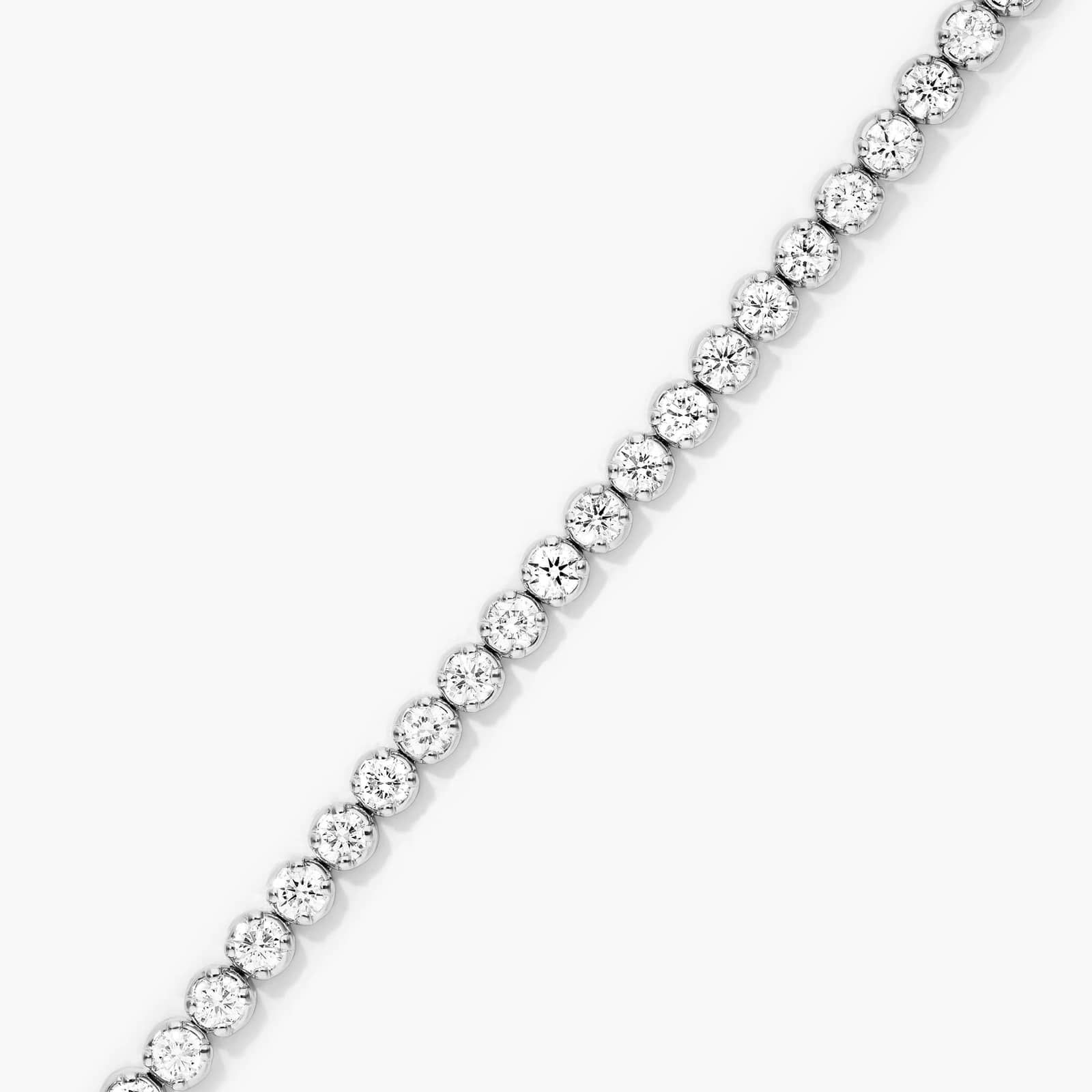 Tennis Bracelet With 4 CTW Diamonds In Platinum (7")