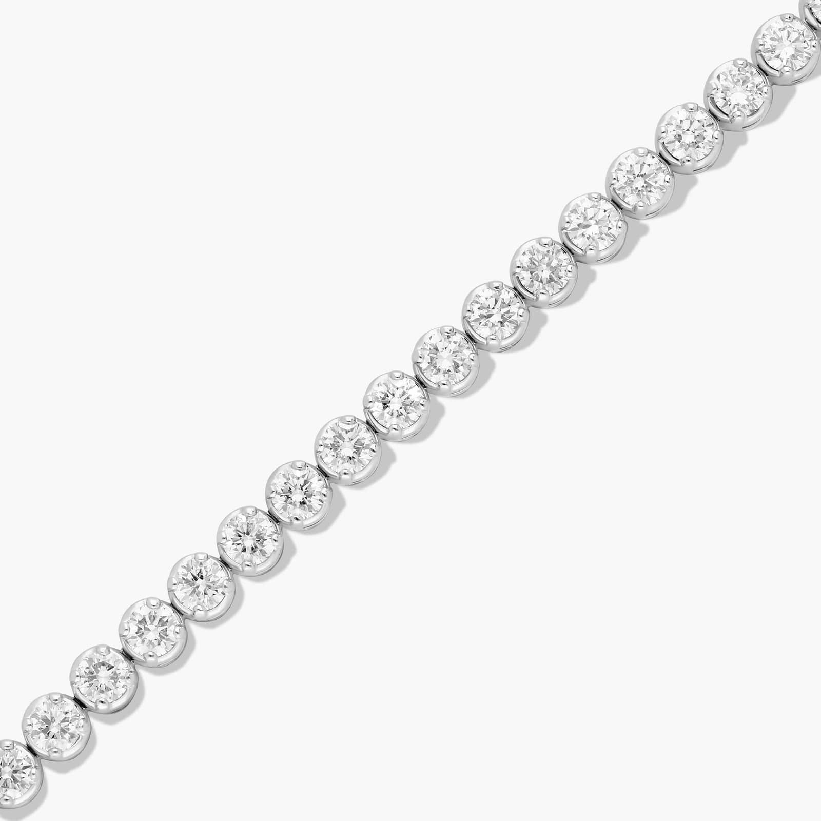 Tennis Bracelet With 10 CTW Diamonds In Platinum (7")