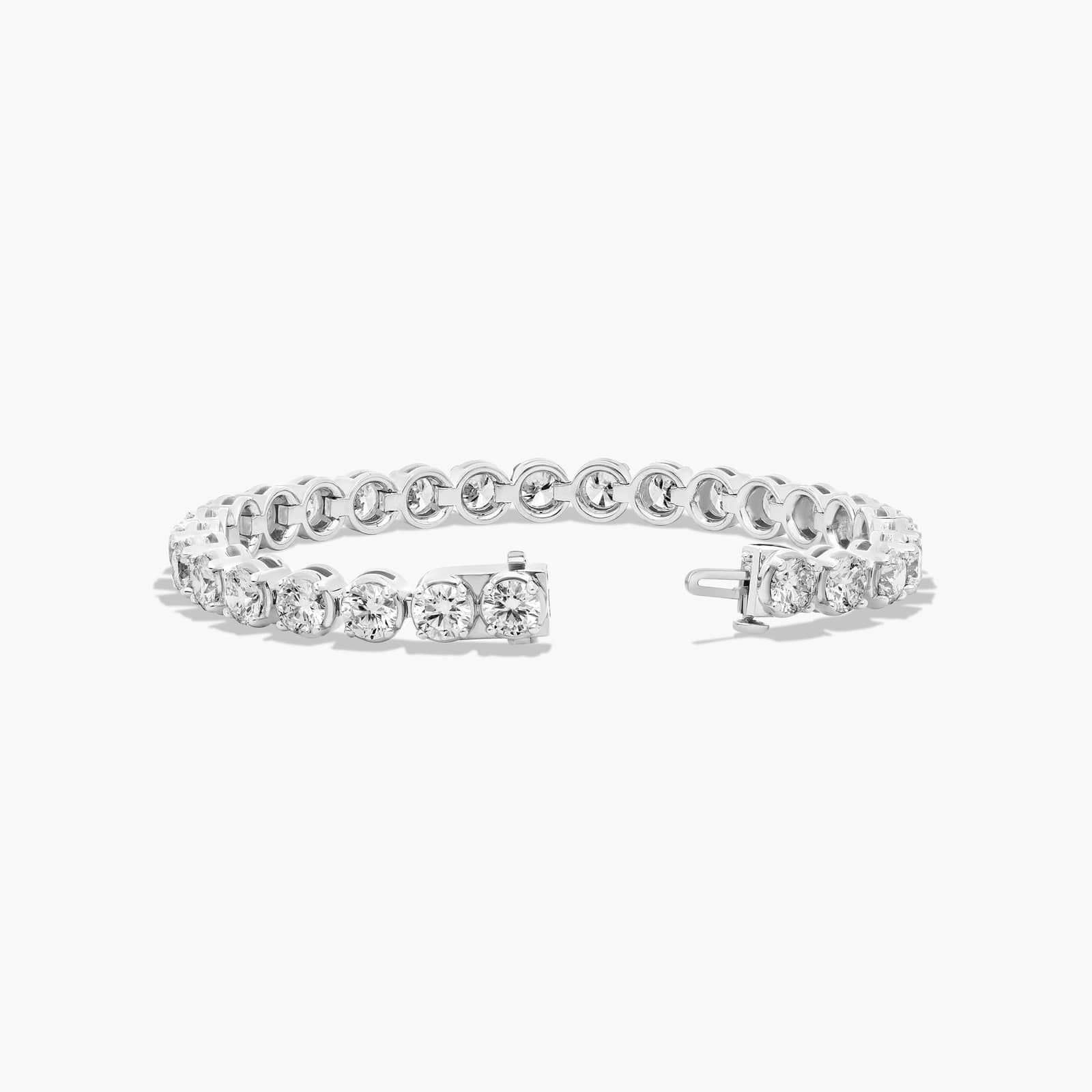 Tennis Bracelet With 15 CTW Lab-Grown Diamonds In 14K White Gold (7")