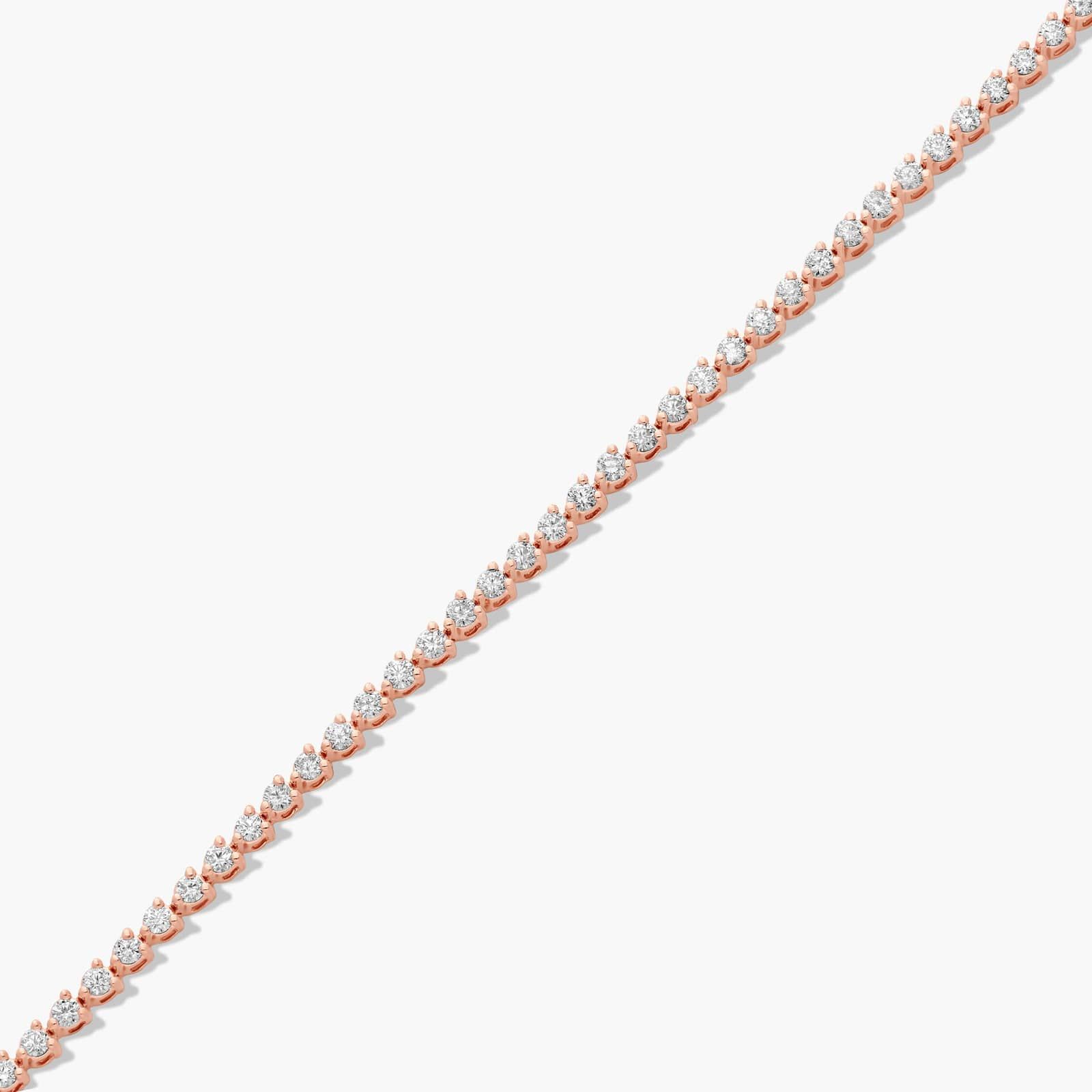 Tennis Bracelet With 2 CTW Diamonds In 14K Rose Gold