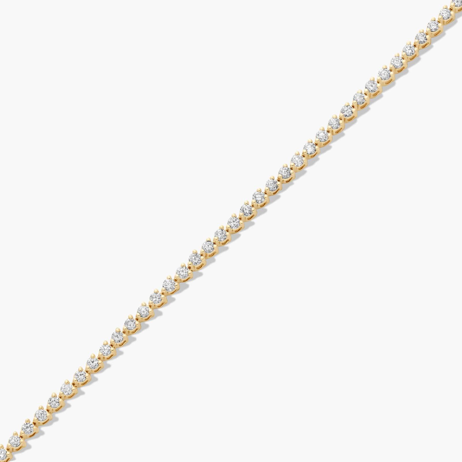 Tennis Bracelet With 2 CTW Diamonds In 14K Yellow Gold