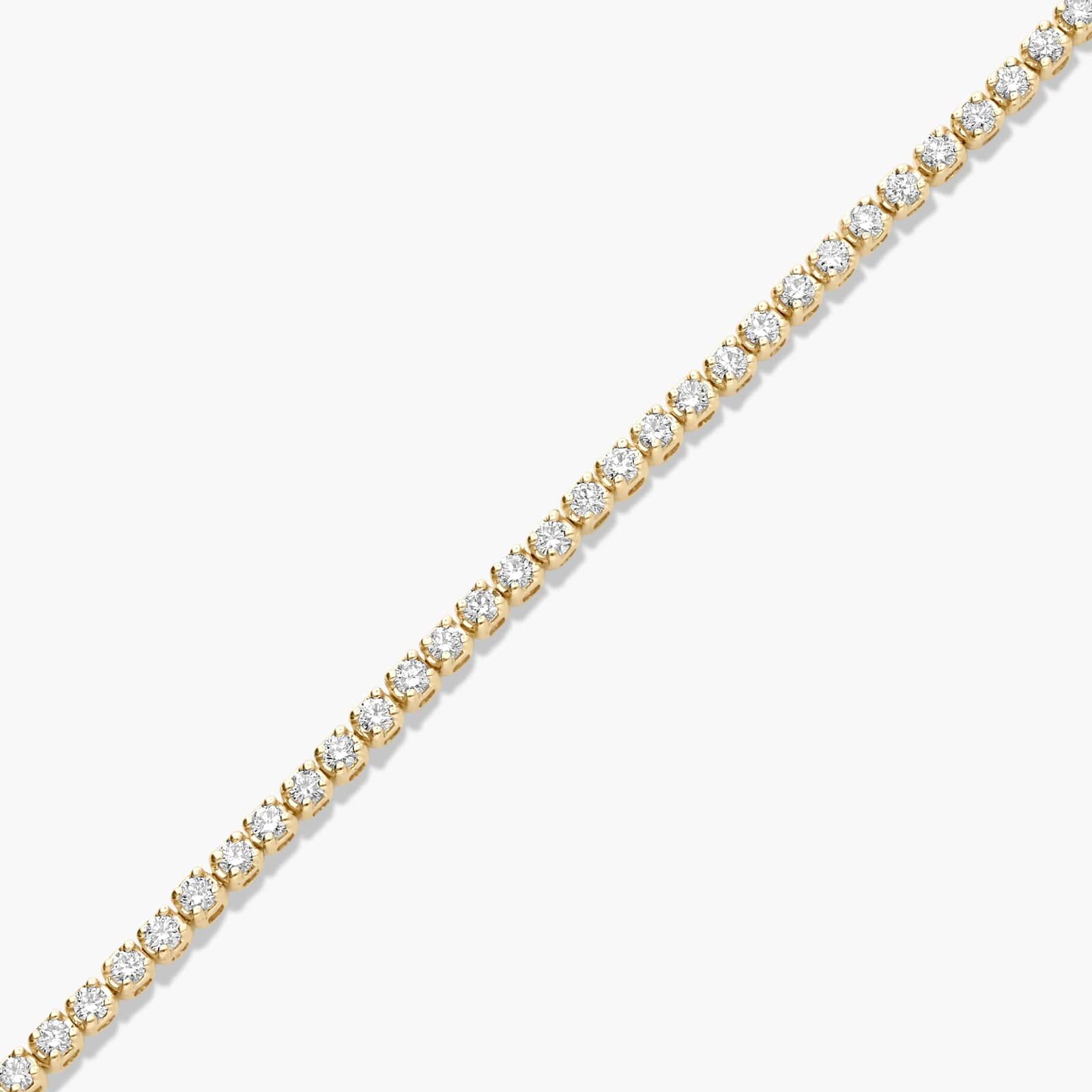 Tennis Bracelet With 1 CTW Diamonds In 14K Yellow Gold (6")