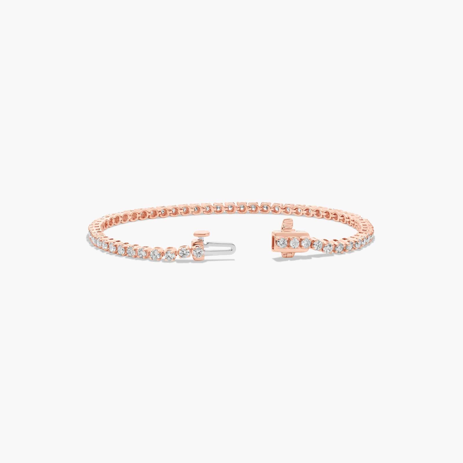 Tennis Bracelet With 2 CTW Diamonds In 14K Rose Gold (6")
