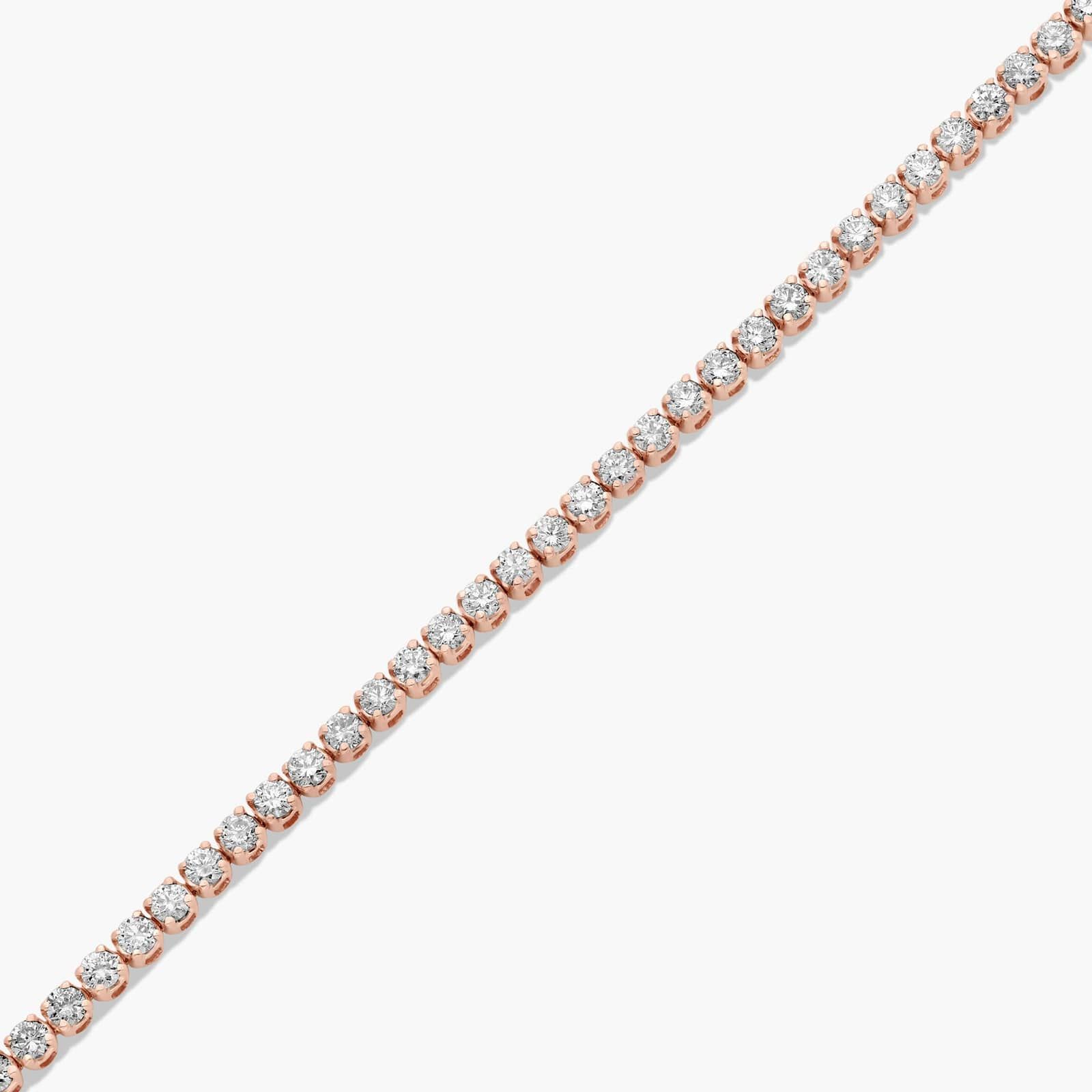Tennis Bracelet With 2 CTW Diamonds In 14K Rose Gold (6")