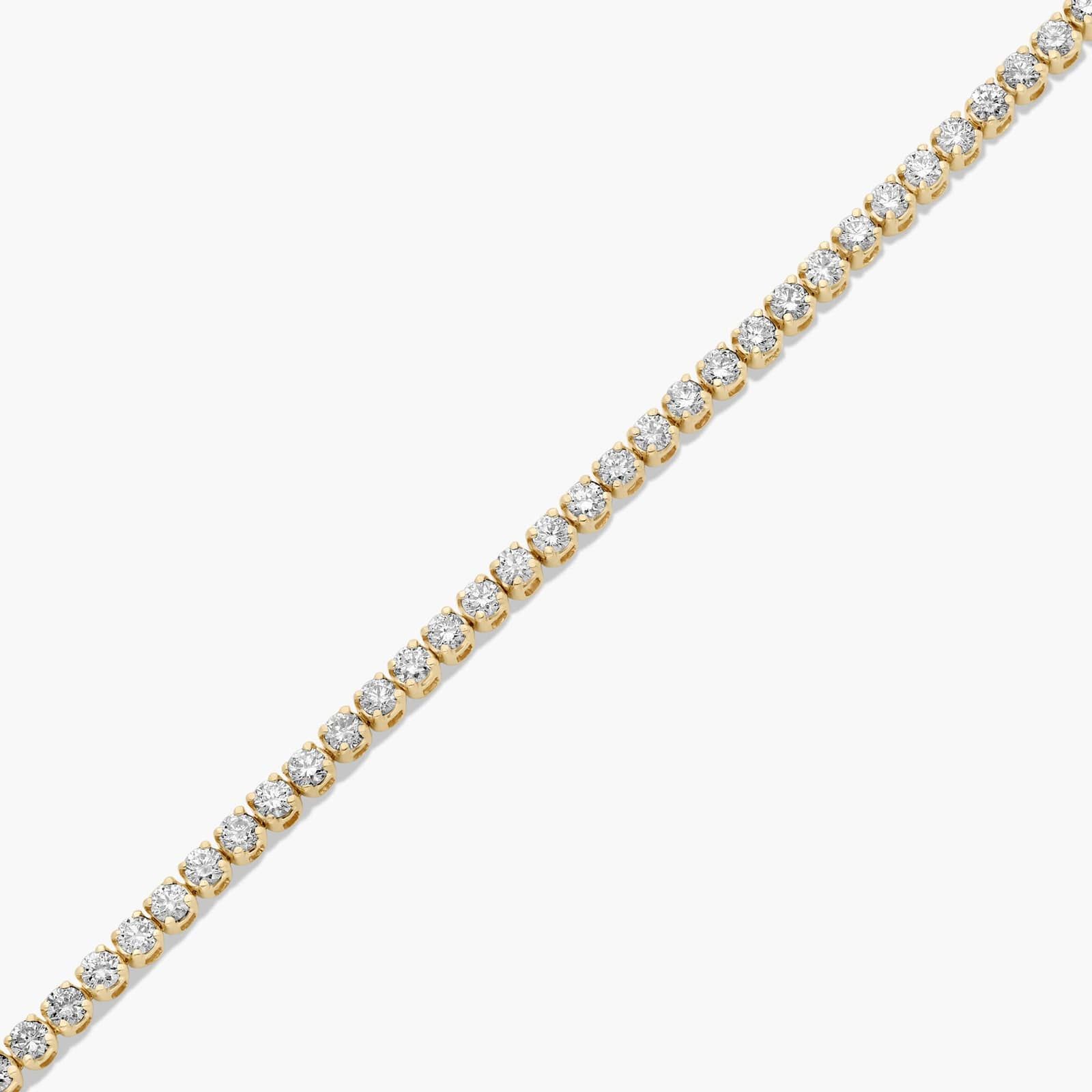 Tennis Bracelet With 2 CTW Lab-Grown Diamonds In 14K Yellow Gold (6")