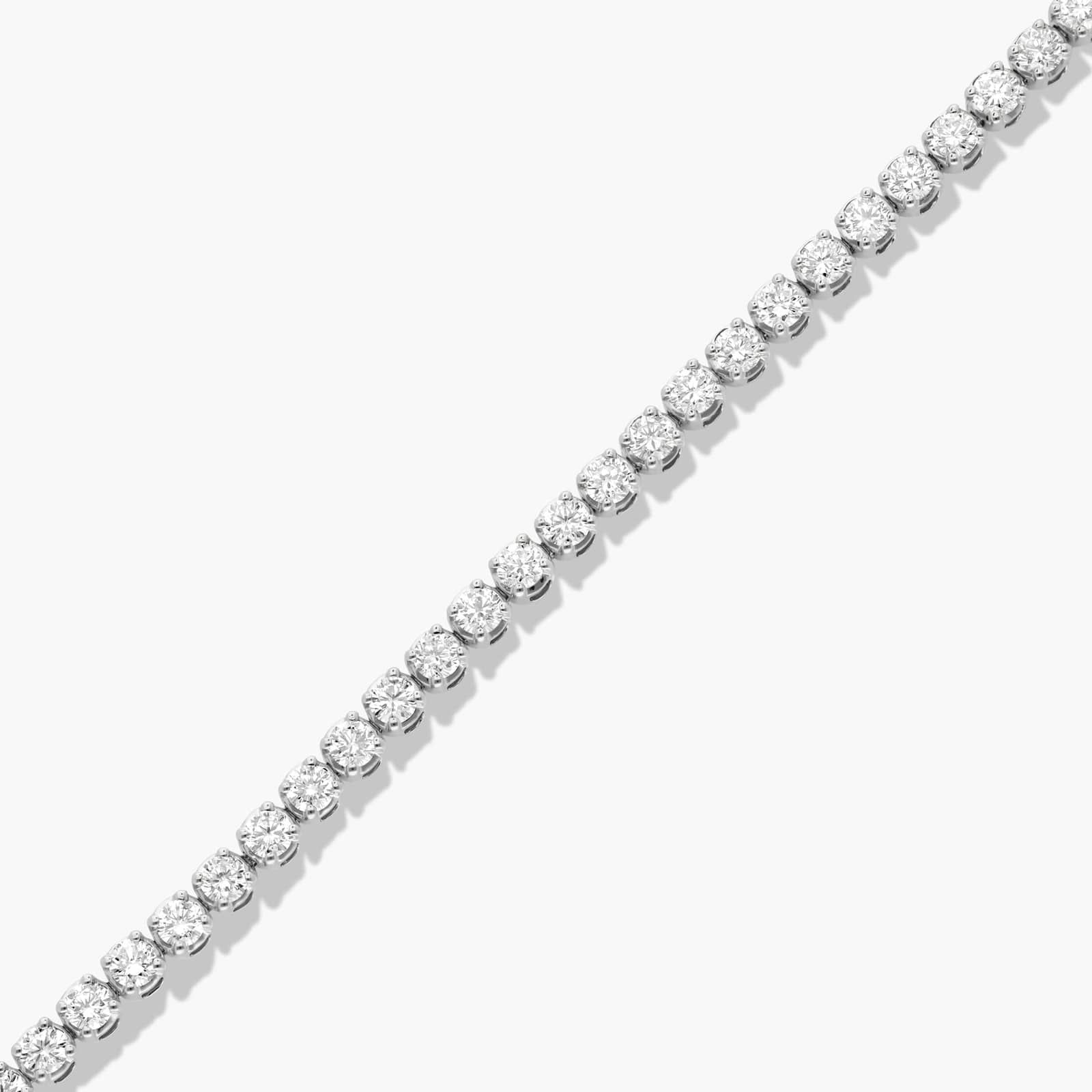 Tennis Bracelet With 3 CTW Lab-Grown Diamonds In 14K White Gold (6")
