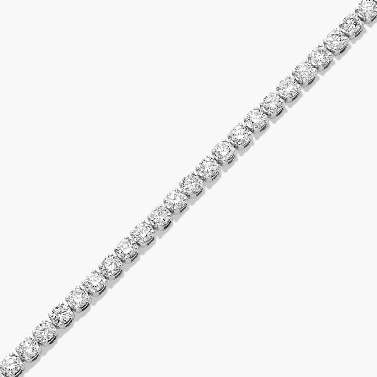 Tennis Bracelet With 5 CTW Diamonds In 14K White Gold (6")