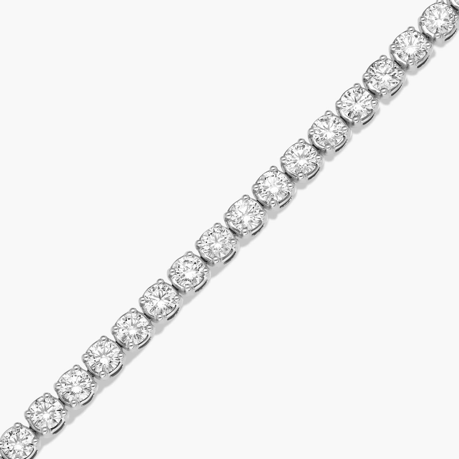 Tennis Bracelet With 8 CTW Diamonds In 14K White Gold (6")