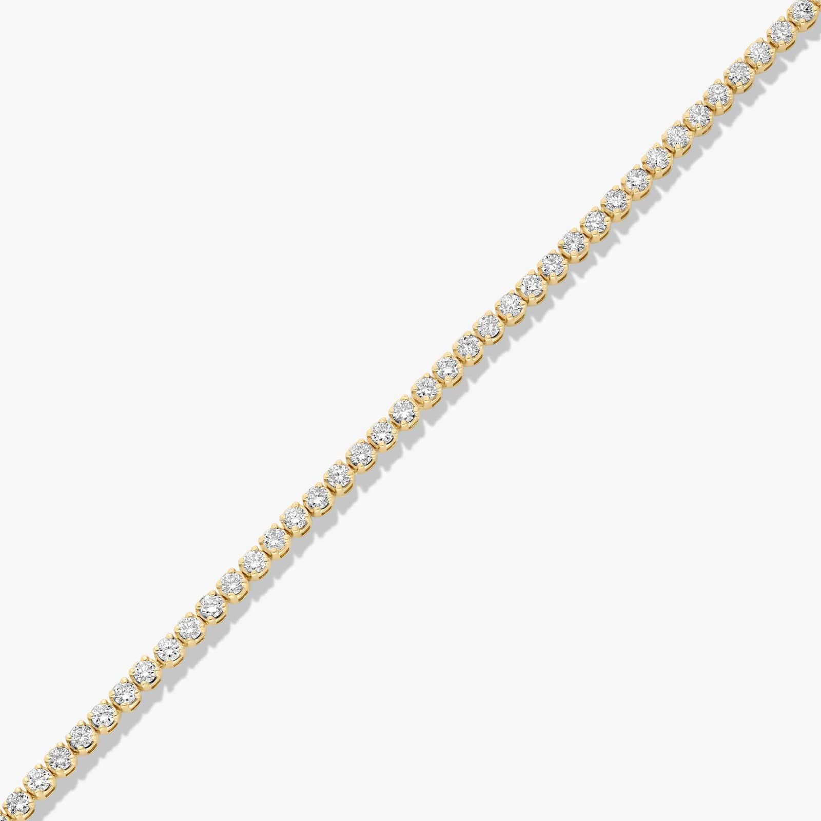 Tennis Bracelet With 2 CTW Lab-Grown Diamonds In 14K Yellow Gold (8")