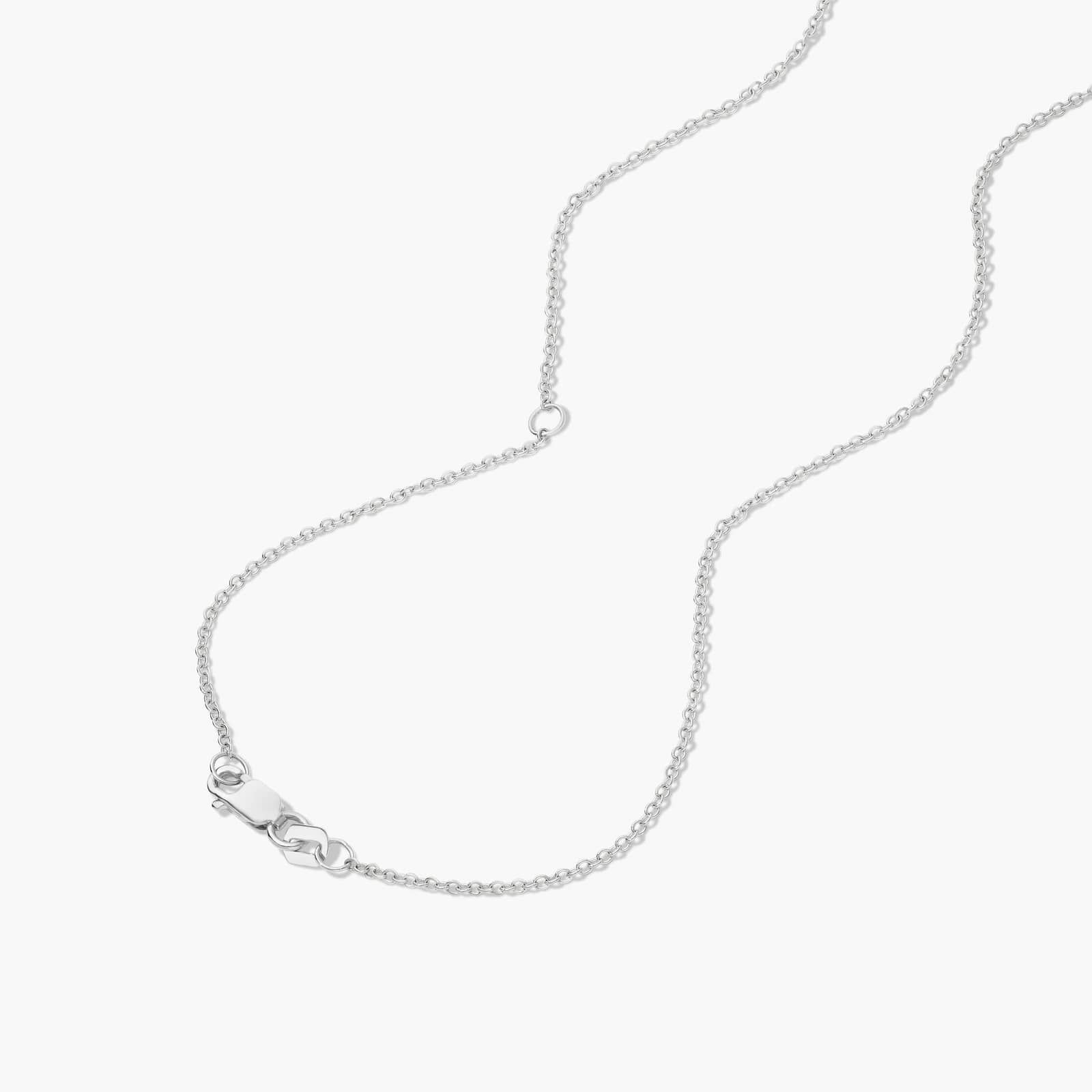 Platinum Four Prong Basket Solitaire Diamond Pendant (0.25 CTW - H-I / SI1-SI2)