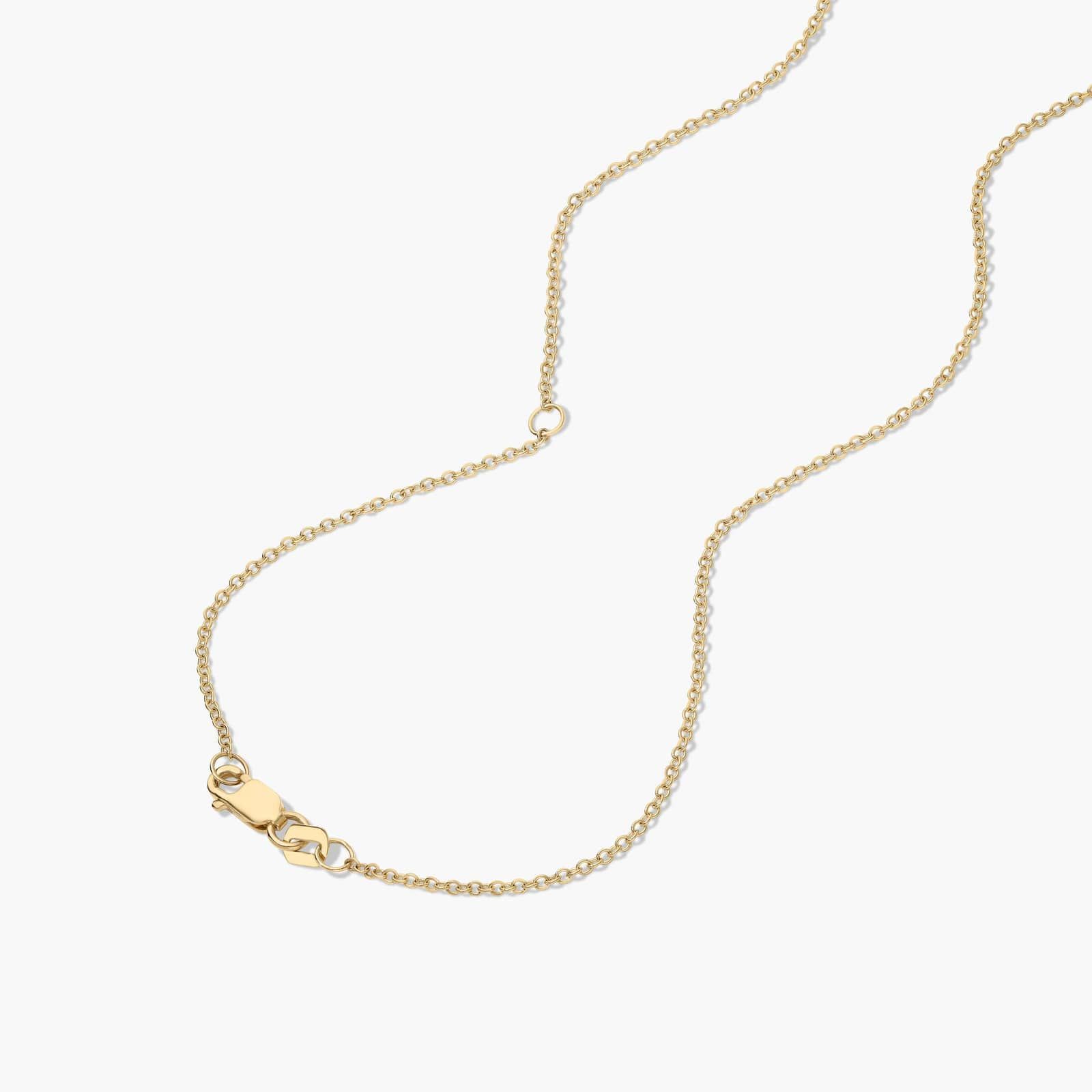 14K Yellow Gold Four Prong Basket Solitaire Lab-Grown Pendant (2.00 CTW - F-G / VS2-SI1)