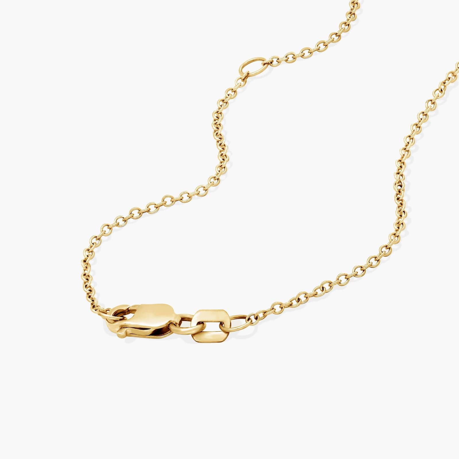 14K Yellow Gold Halo Diamond Pendant (1.50 CTW - H-I / SI1-SI2)