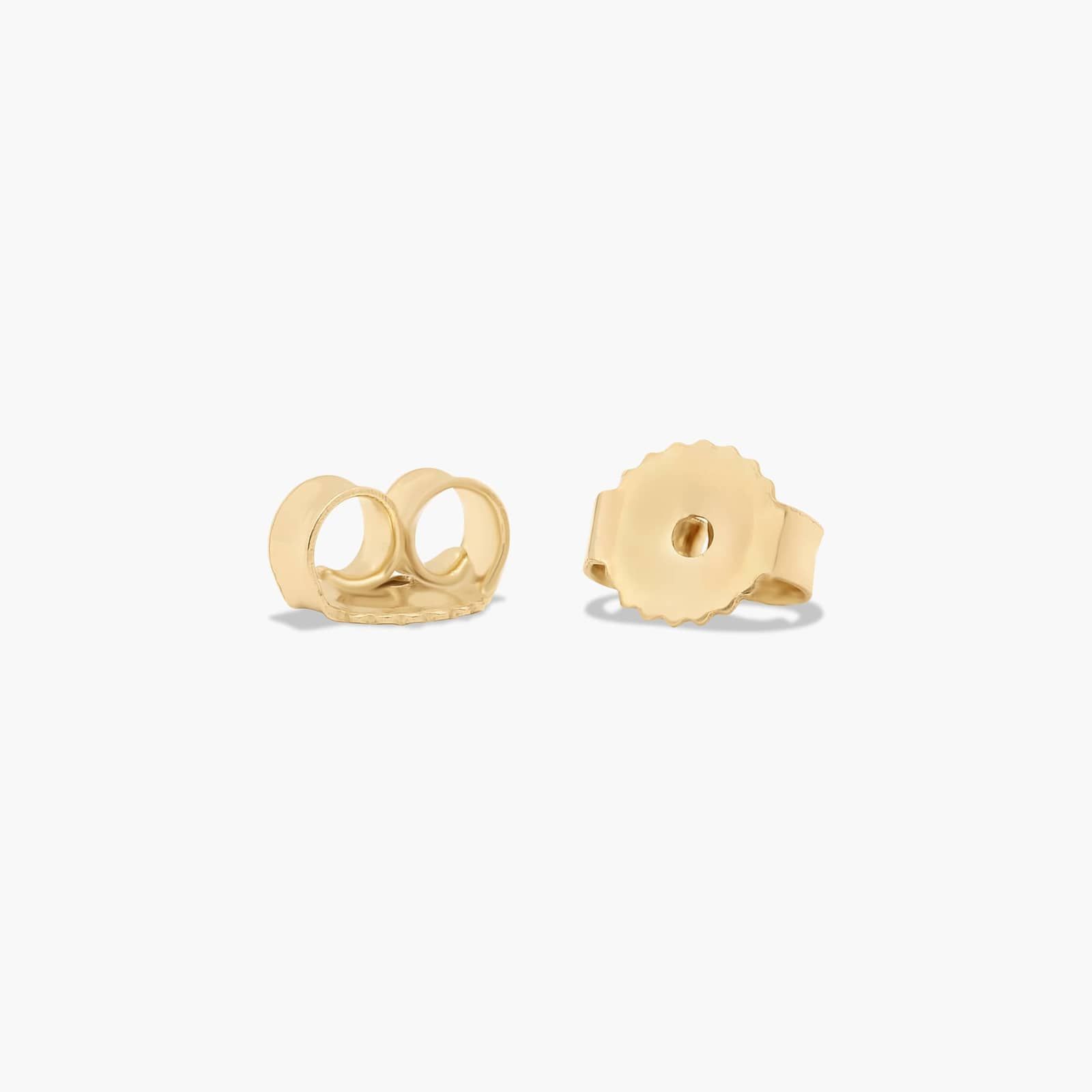 Oval Cut 0.25 CTW Diamond Stud Earrings In 14K Yellow Gold