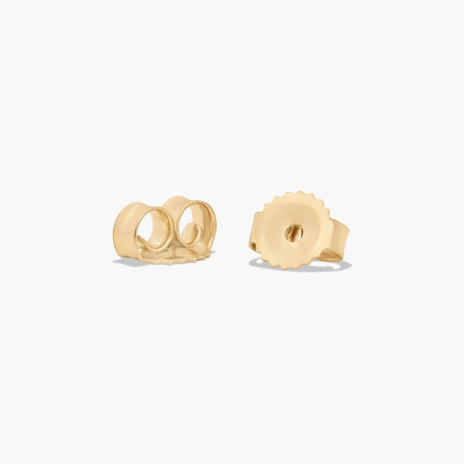 Oval Cut 0.5 CTW Diamond Stud Earrings In 14K Yellow Gold