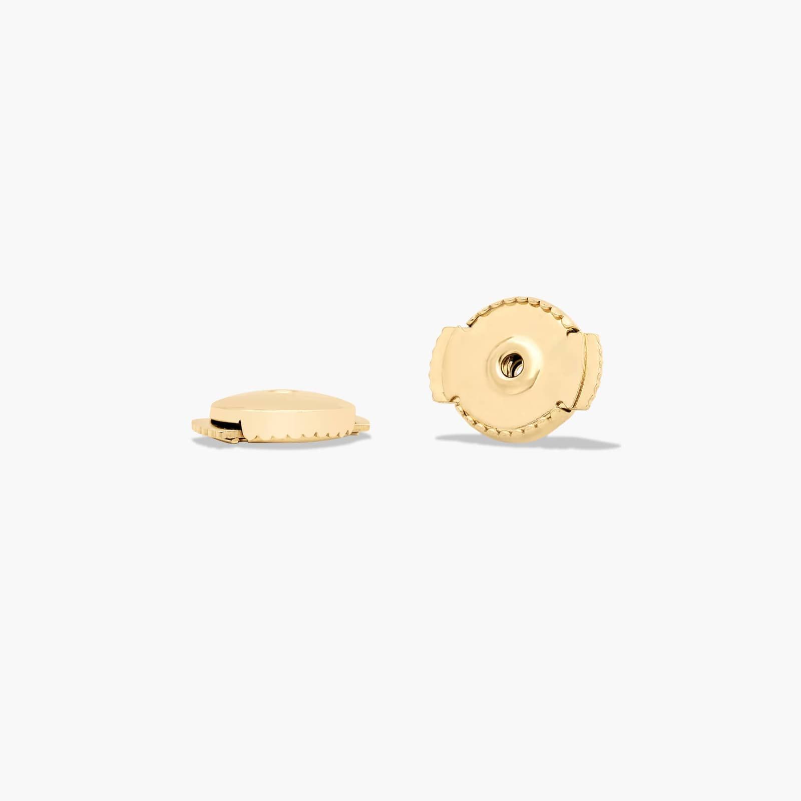 Oval Cut 3 CTW Lab-Grown Diamond Stud Earrings In 14K Yellow Gold