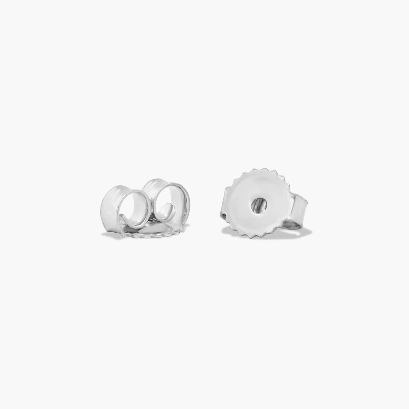 Cushion Cut 0.25 CTW Diamond Stud Earrings In 14K White Gold