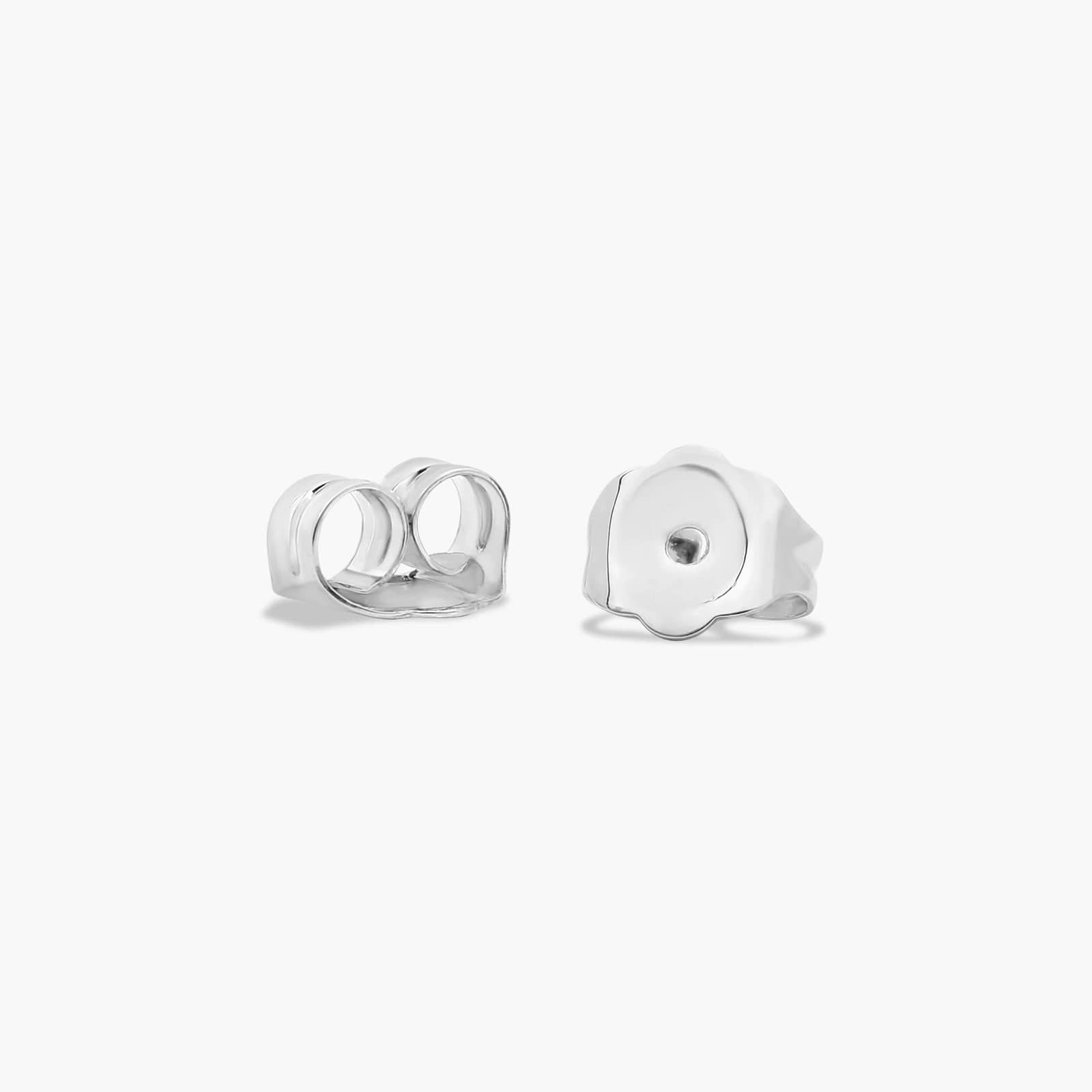 Pear Shape 0.5 CTW Diamond Stud Earrings In 14K White Gold