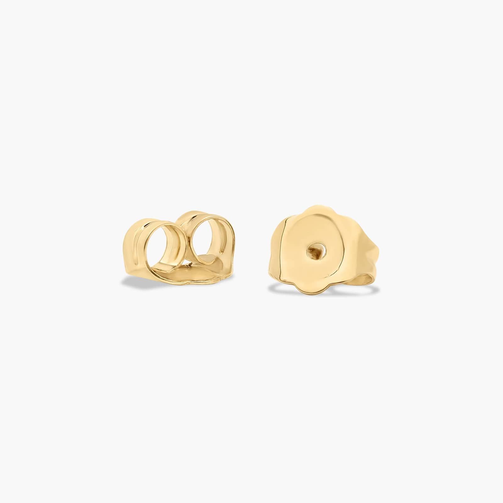 Pear Shape 0.5 CTW Diamond Stud Earrings In 14K Yellow Gold
