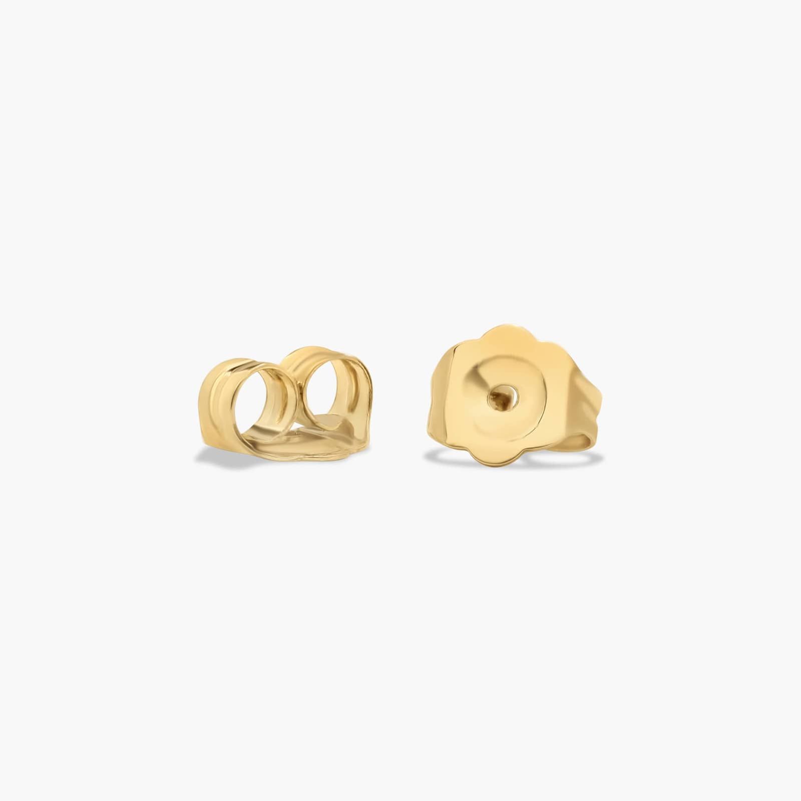 Pear Shape 0.75 CTW Diamond Stud Earrings In 14K Yellow Gold