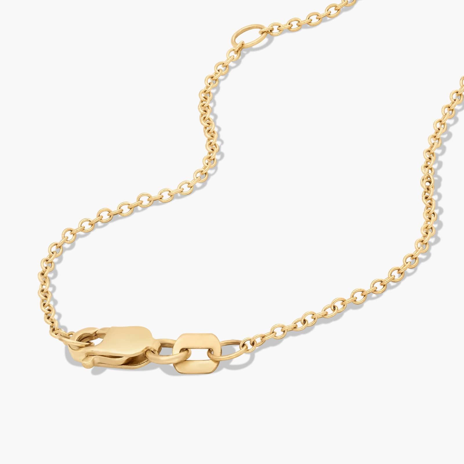 14K Yellow Gold Marquise Cut Lab-Grown Diamond Solitaire Pendant (3.00 CTW - F-G / VS2-SI1)