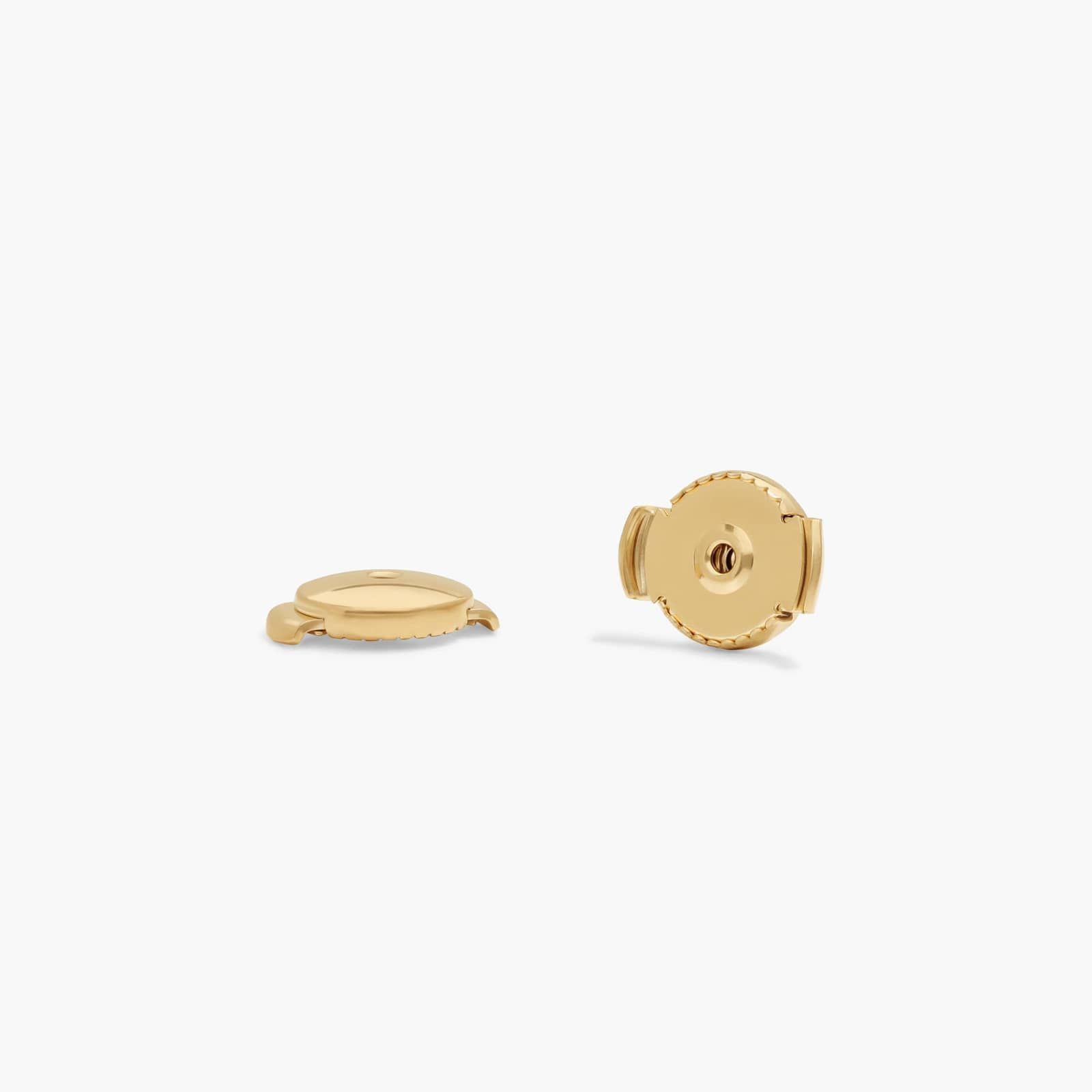 Bezel Stud Earrings With 3 CTW Pear Shaped Lab-Grown Diamonds in 14K Yellow Gold