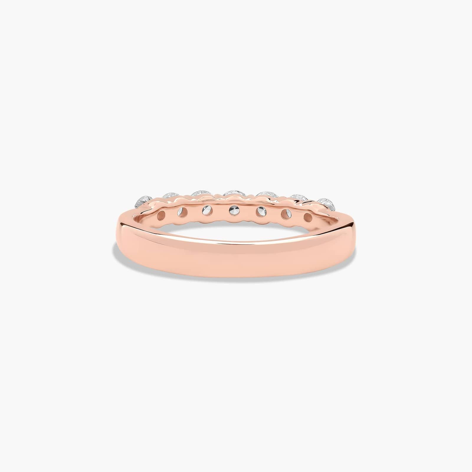 Common Prong Wedding Ring With 0.49 CTW Diamonds In 14K Rose Gold (2.00mm)