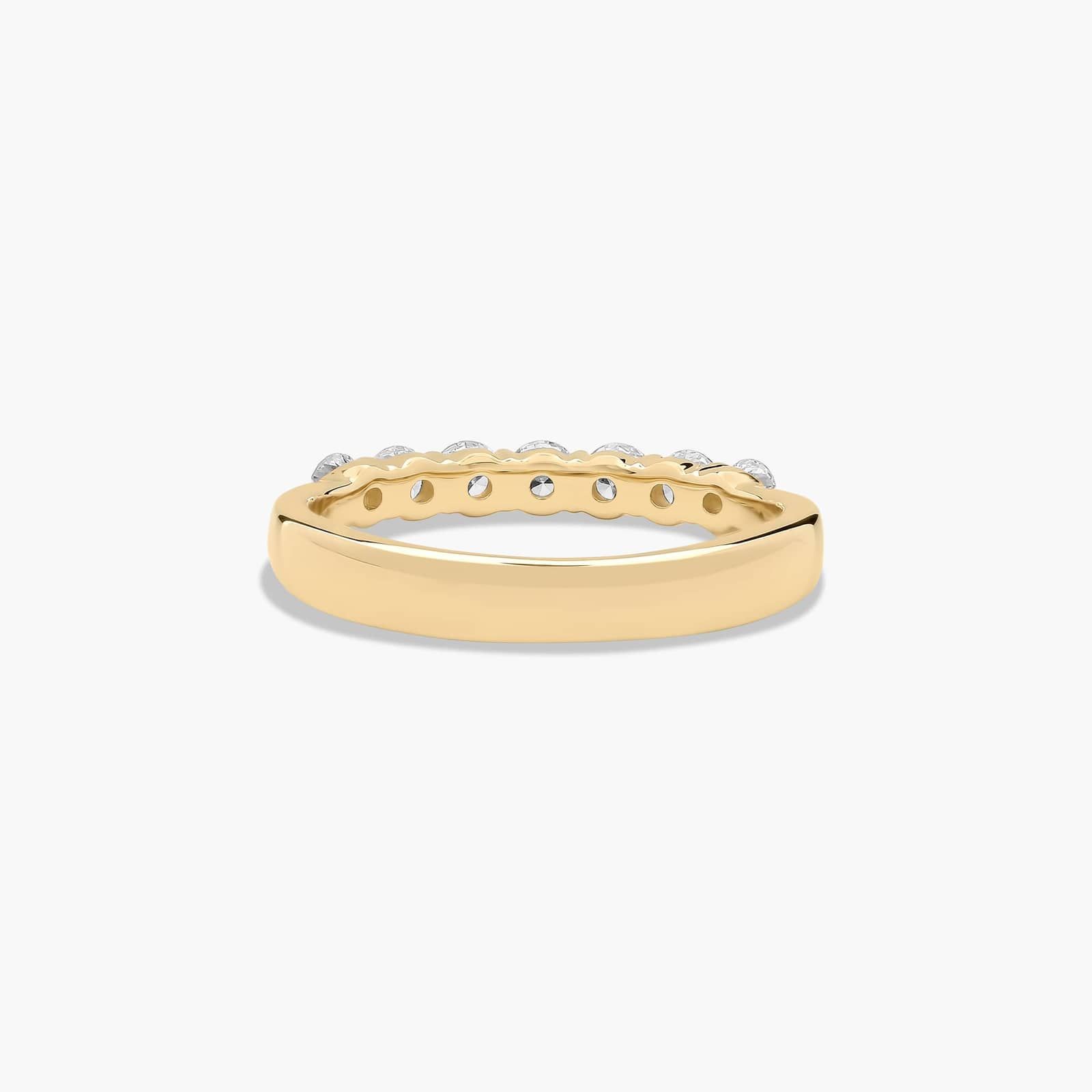 Common Prong Wedding Ring With 0.49 CTW Diamonds In 14K Yellow Gold (2.00mm)