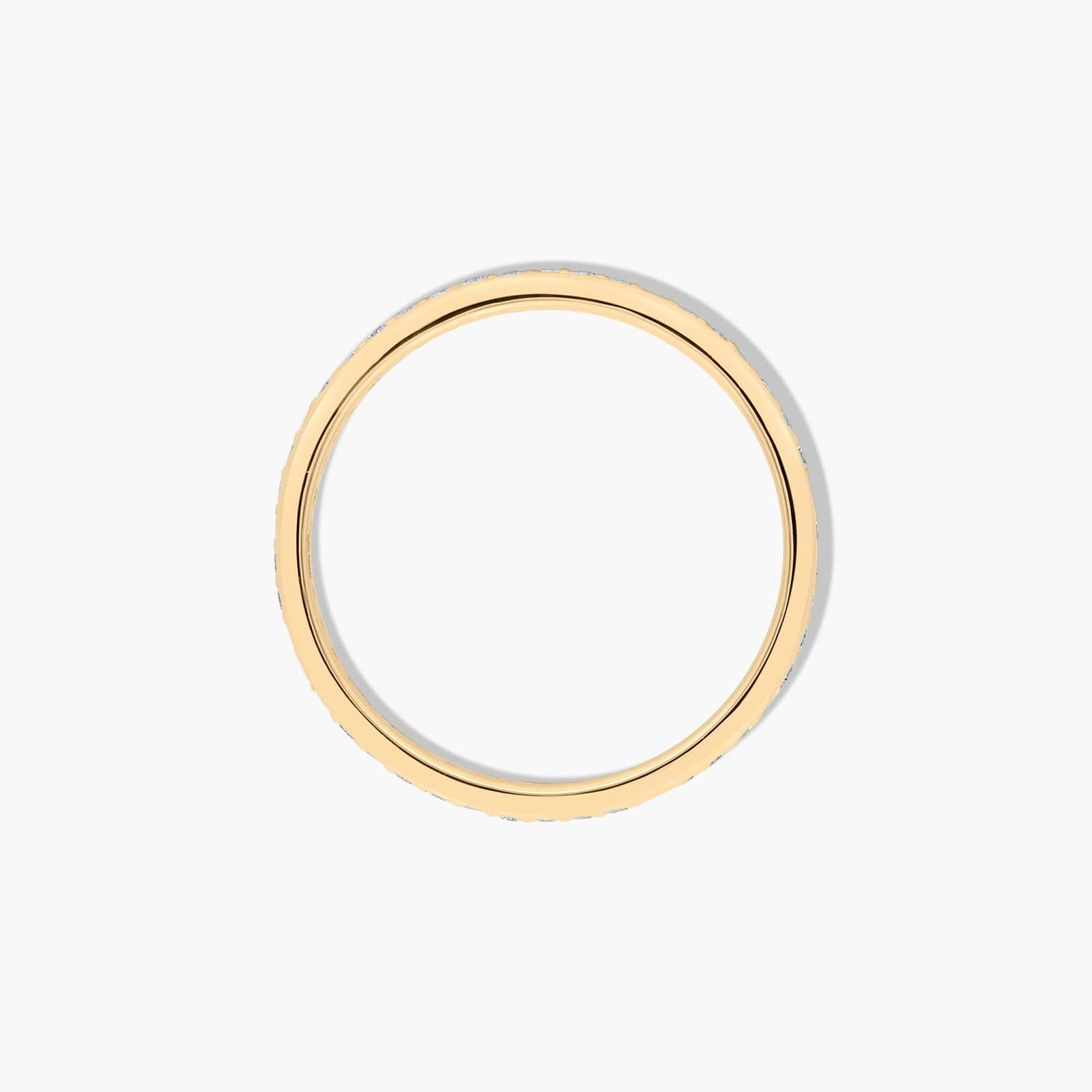 Pavé Eternity Ring With 0.26 CTW Diamonds In 18K Yellow Gold (2.00mm)