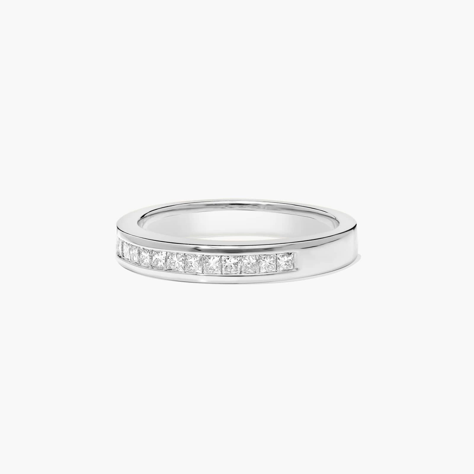 Channel Set Wedding Ring With 0.3 CTW Diamonds In Platinum (2.50mm)