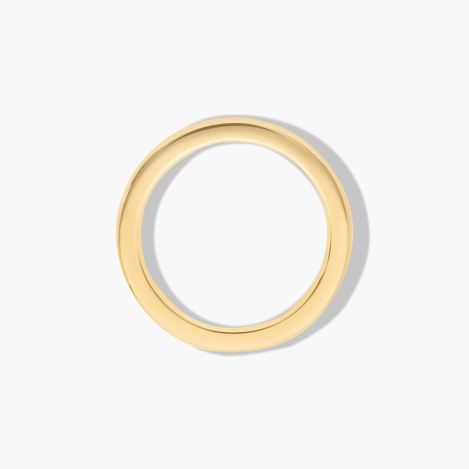 Comfort Fit Wedding Ring In 18K Yellow Gold (2.00mm)