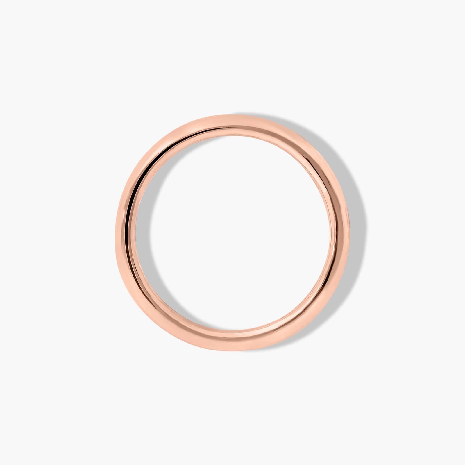 Wedding Ring  In 14K Rose Gold (2.00mm)
