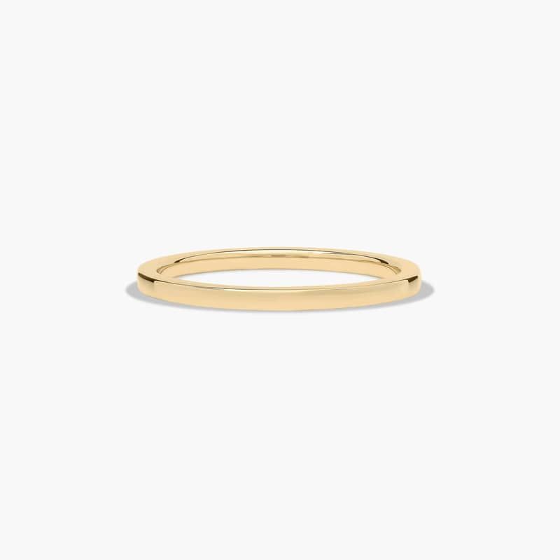 Comfort Fit Wedding Ring In 14K Yellow Gold (1.50mm)