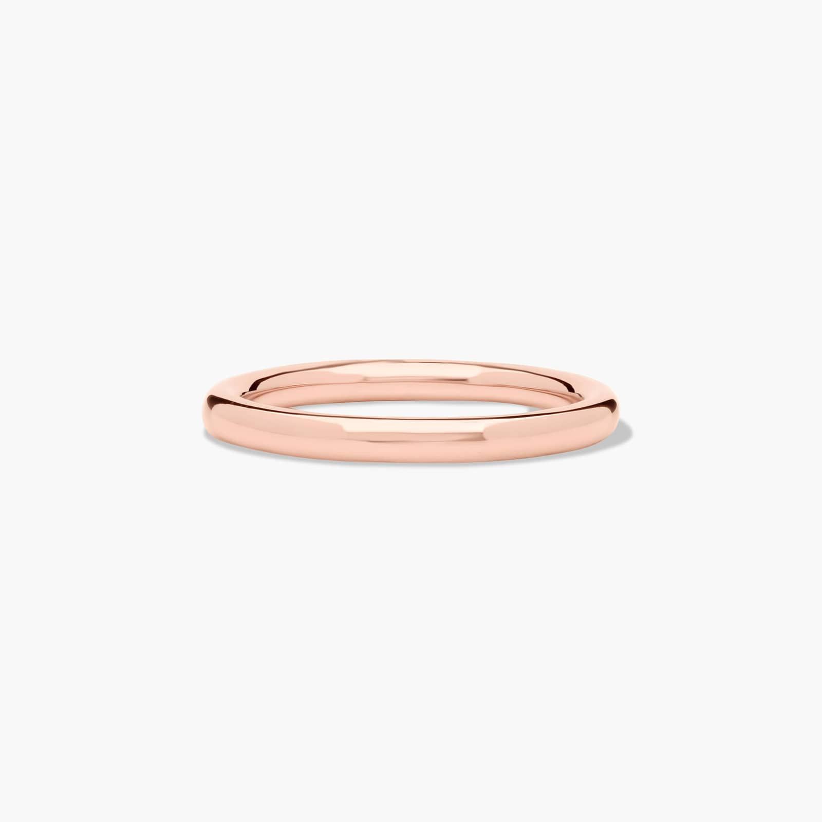 Wedding Ring In 14K Rose Gold