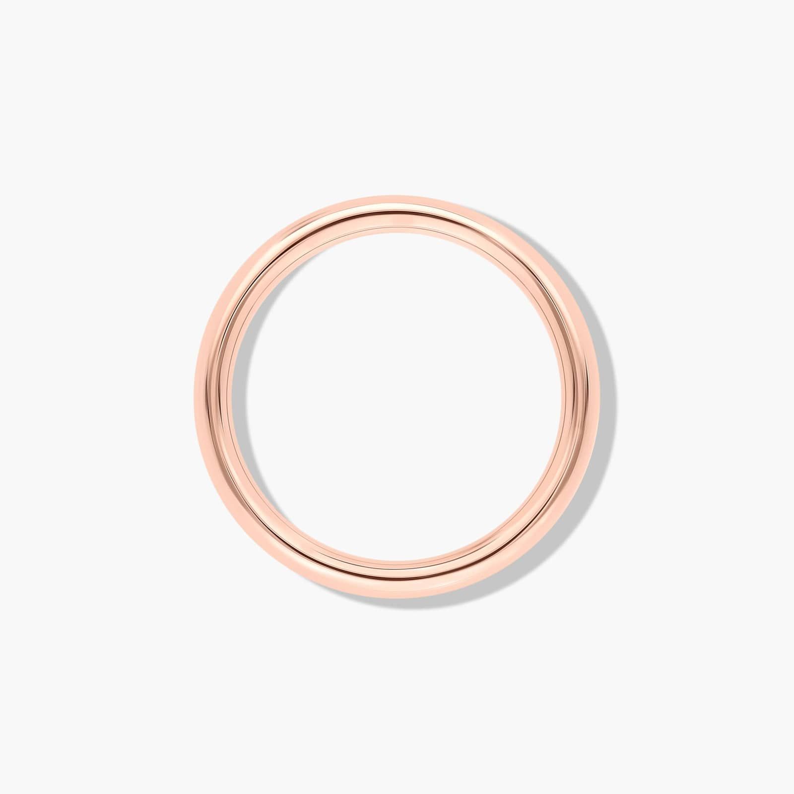 Wedding Ring In 14K Rose Gold (2.00mm)