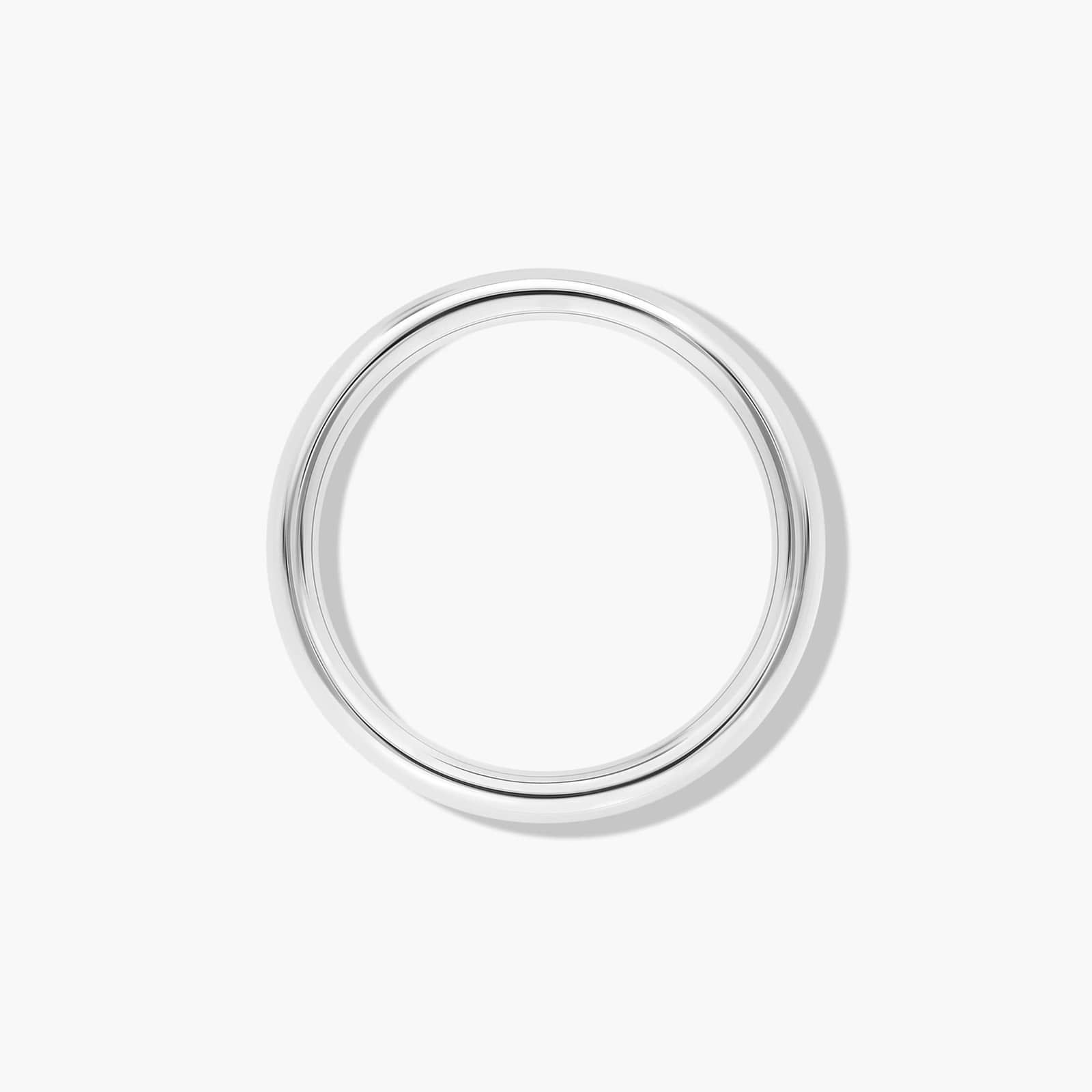 Wedding Ring In 14K White Gold (2.00mm)