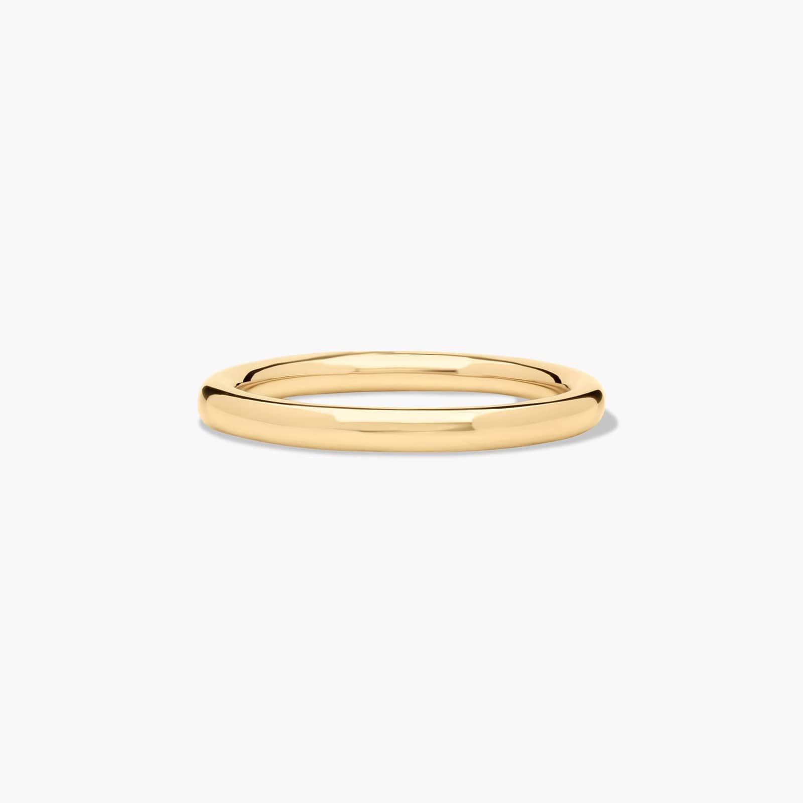 Wedding Ring In 14K Yellow Gold