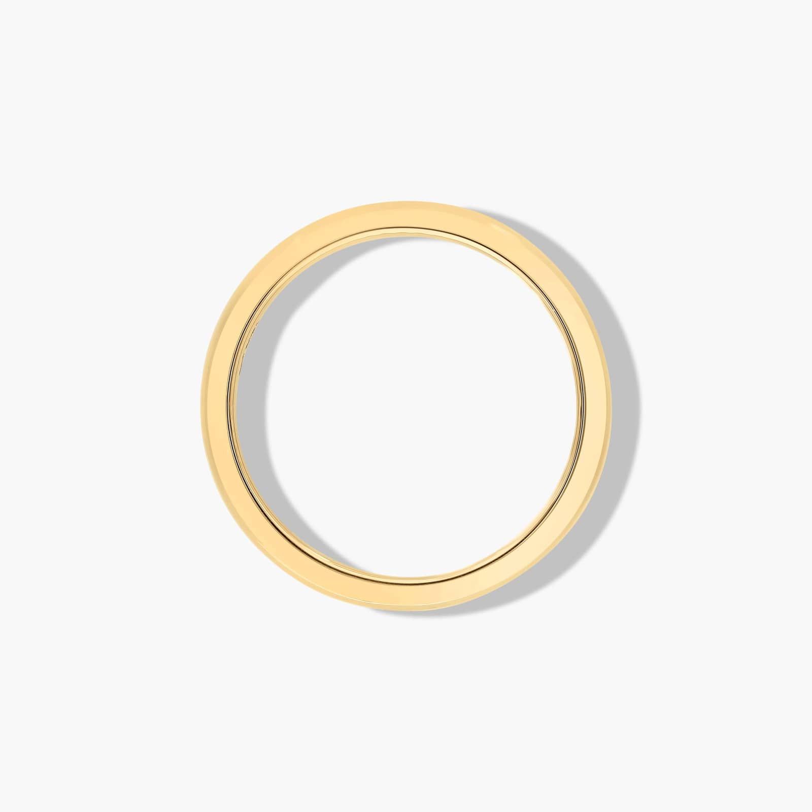 Sleek Wedding Ring In 14K Yellow Gold (2.00mm)