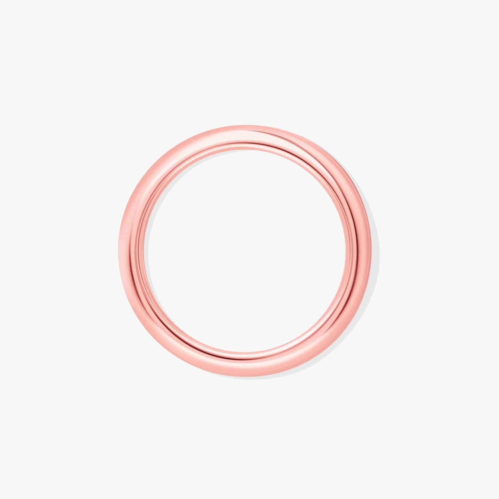 Wedding Ring In 14K Rose Gold (2.00mm)