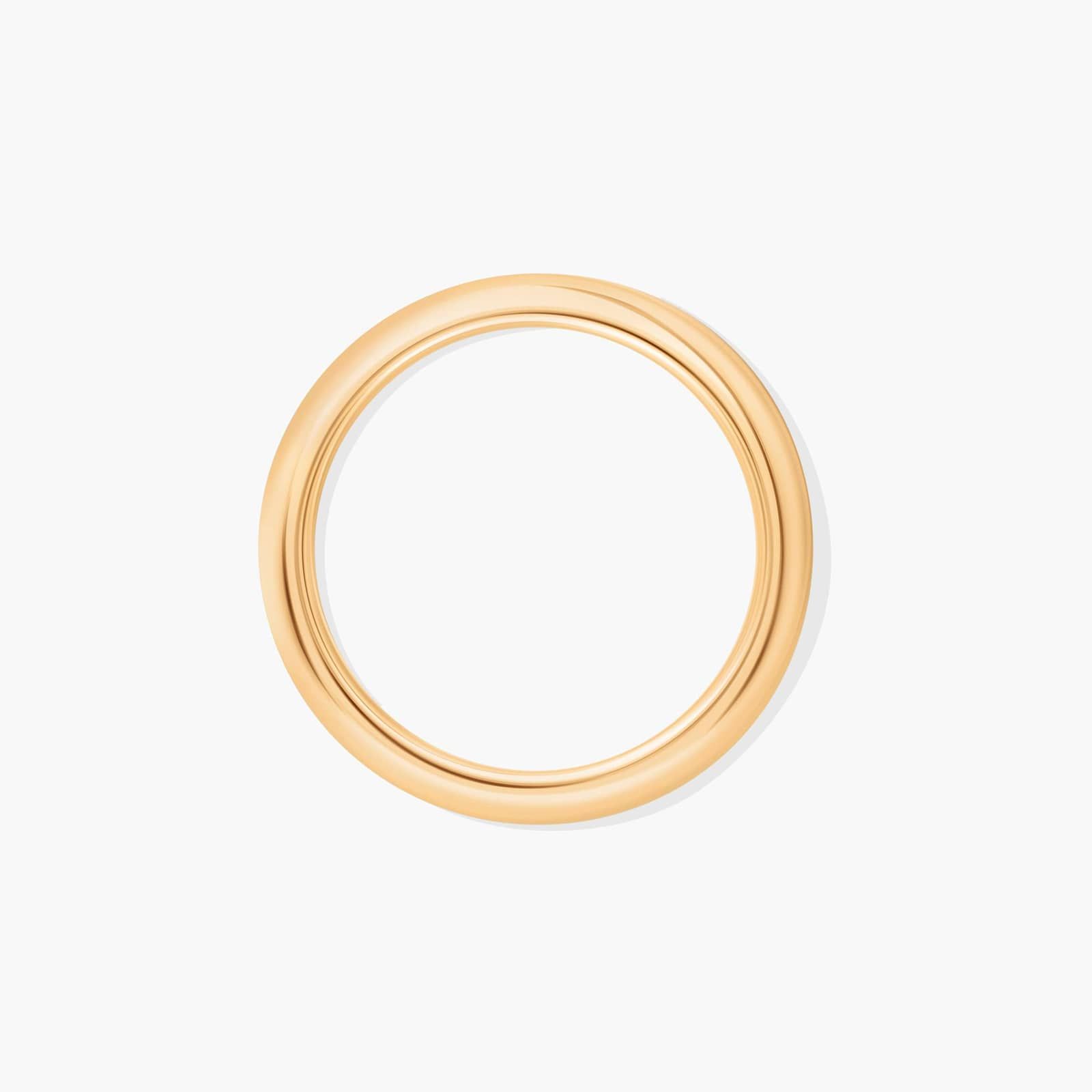 Wedding Ring In 18K Yellow Gold (2.00mm)
