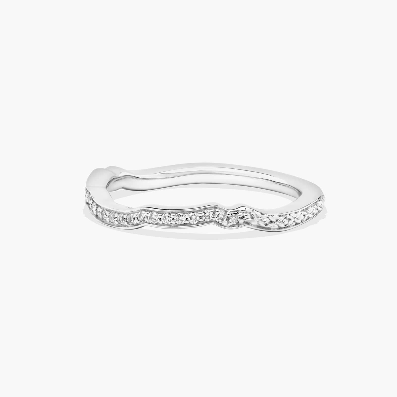 Wedding Ring In 14K White Gold (2.00mm)