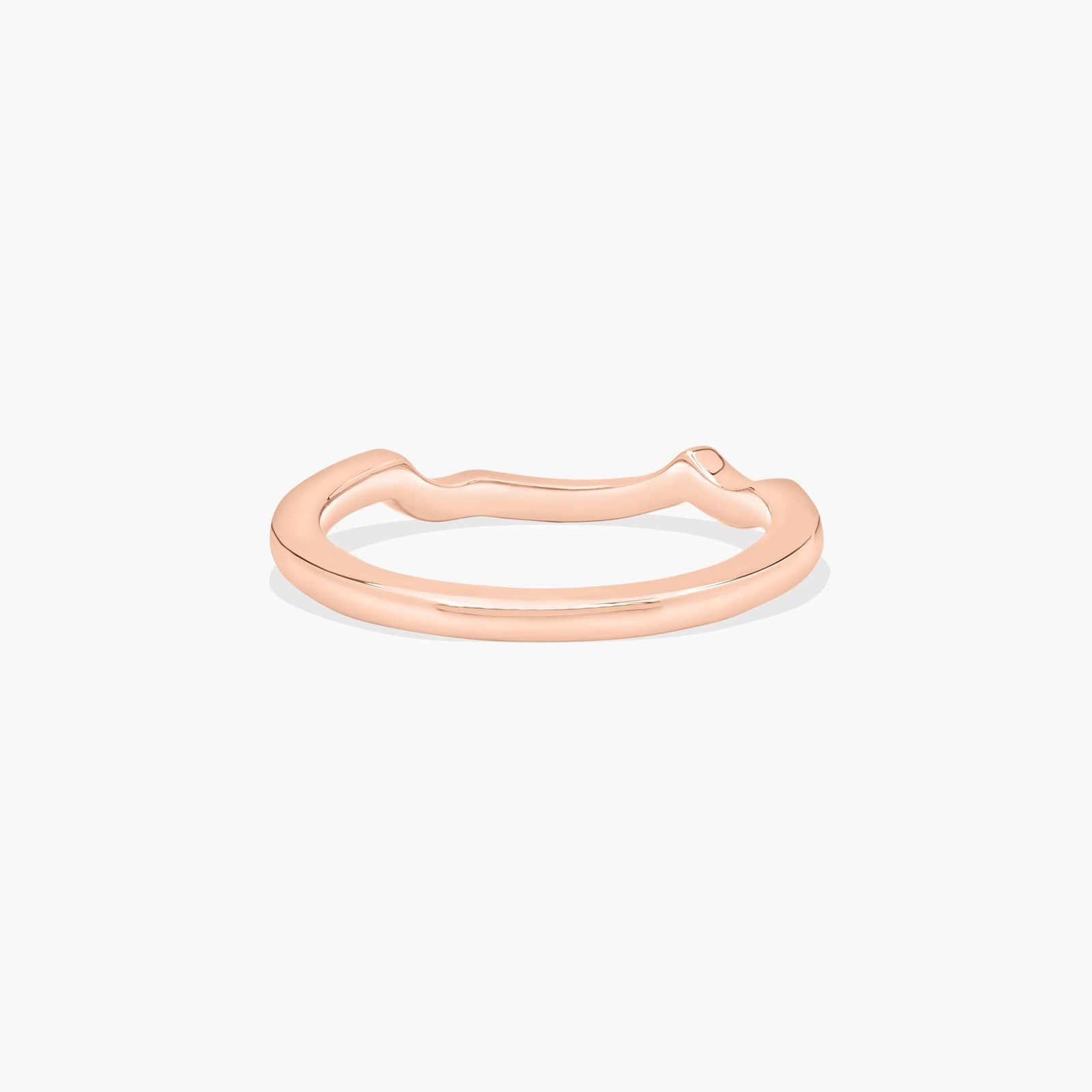 Wedding Ring In 14K Rose Gold (2.00mm)