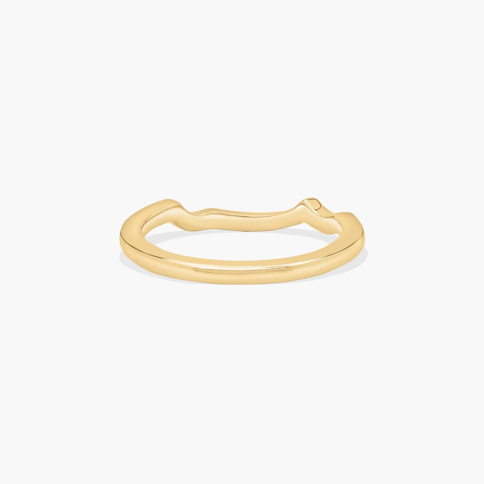 Wedding Ring In 18K Yellow Gold (2.00mm)