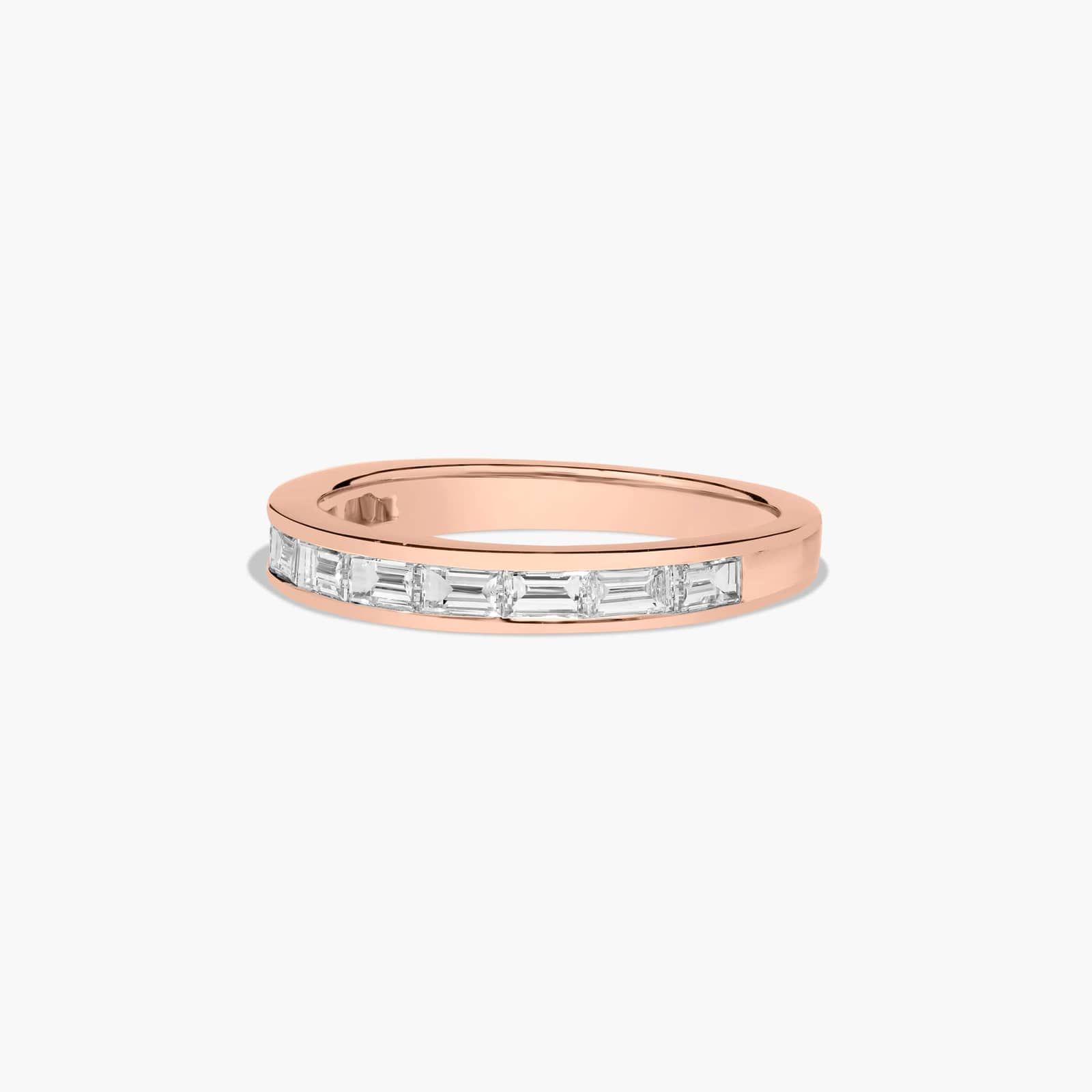 Wedding Ring With 0.7 CTW Diamonds In 14K Rose Gold (3.00mm)