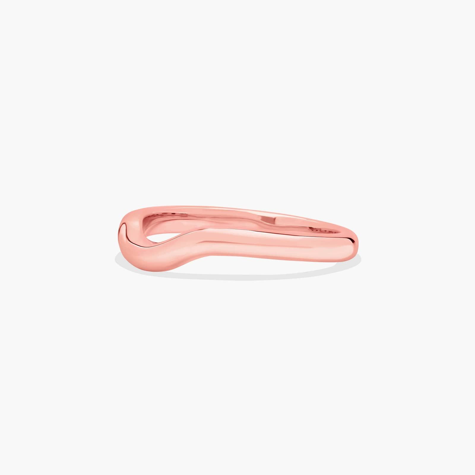 Wedding Ring In 14K Rose Gold (2.00mm)