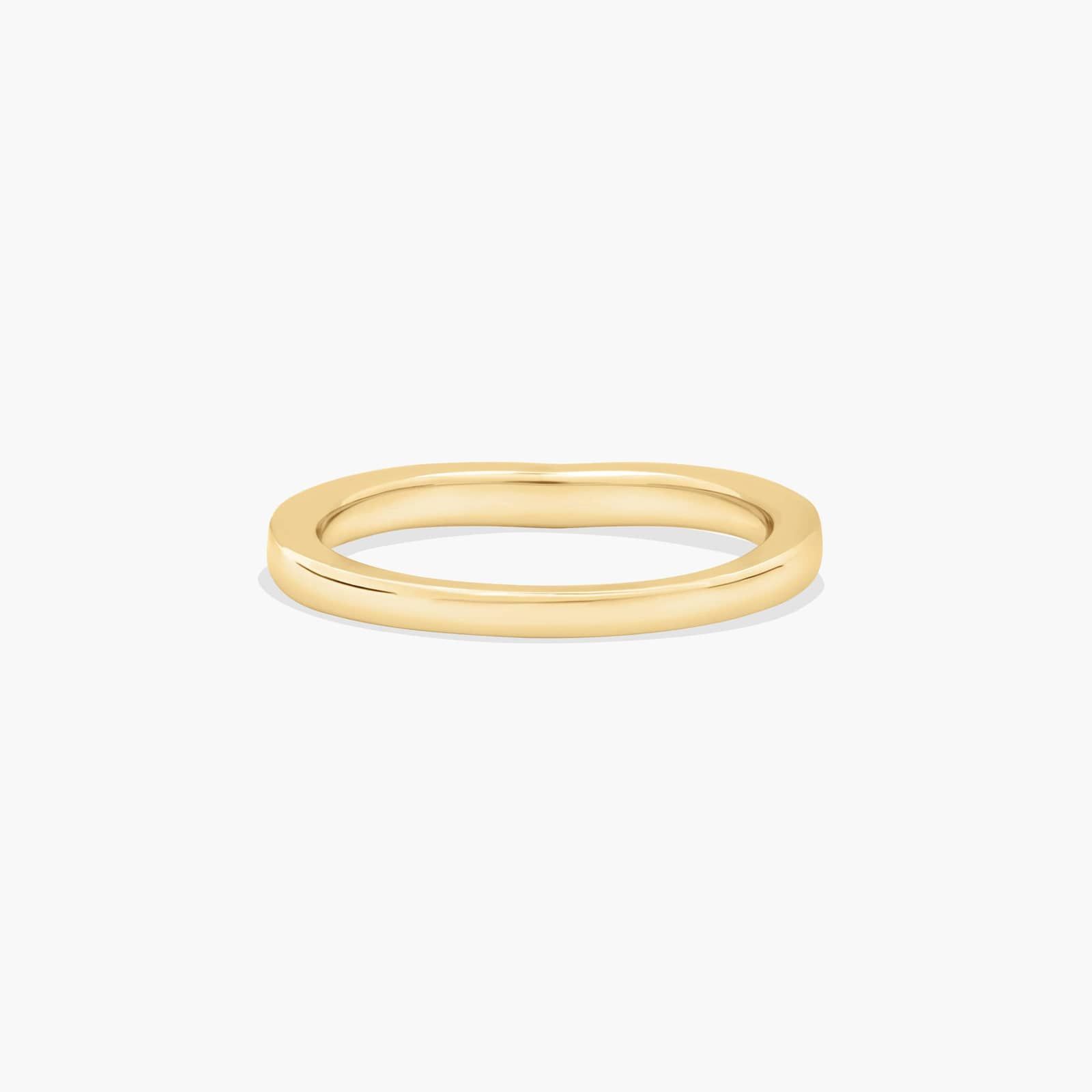 Wedding Ring In 18K Yellow Gold (2.00mm)