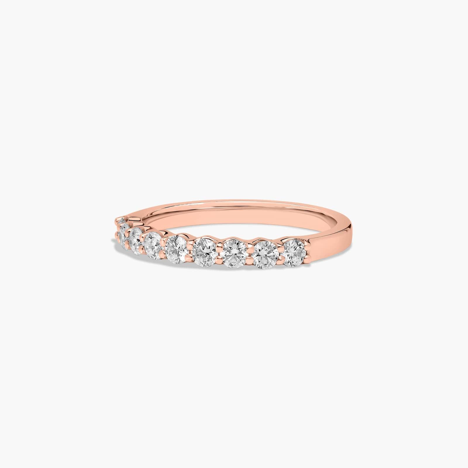 Common Prong Wedding Ring In 14K Rose Gold (2.00mm)
