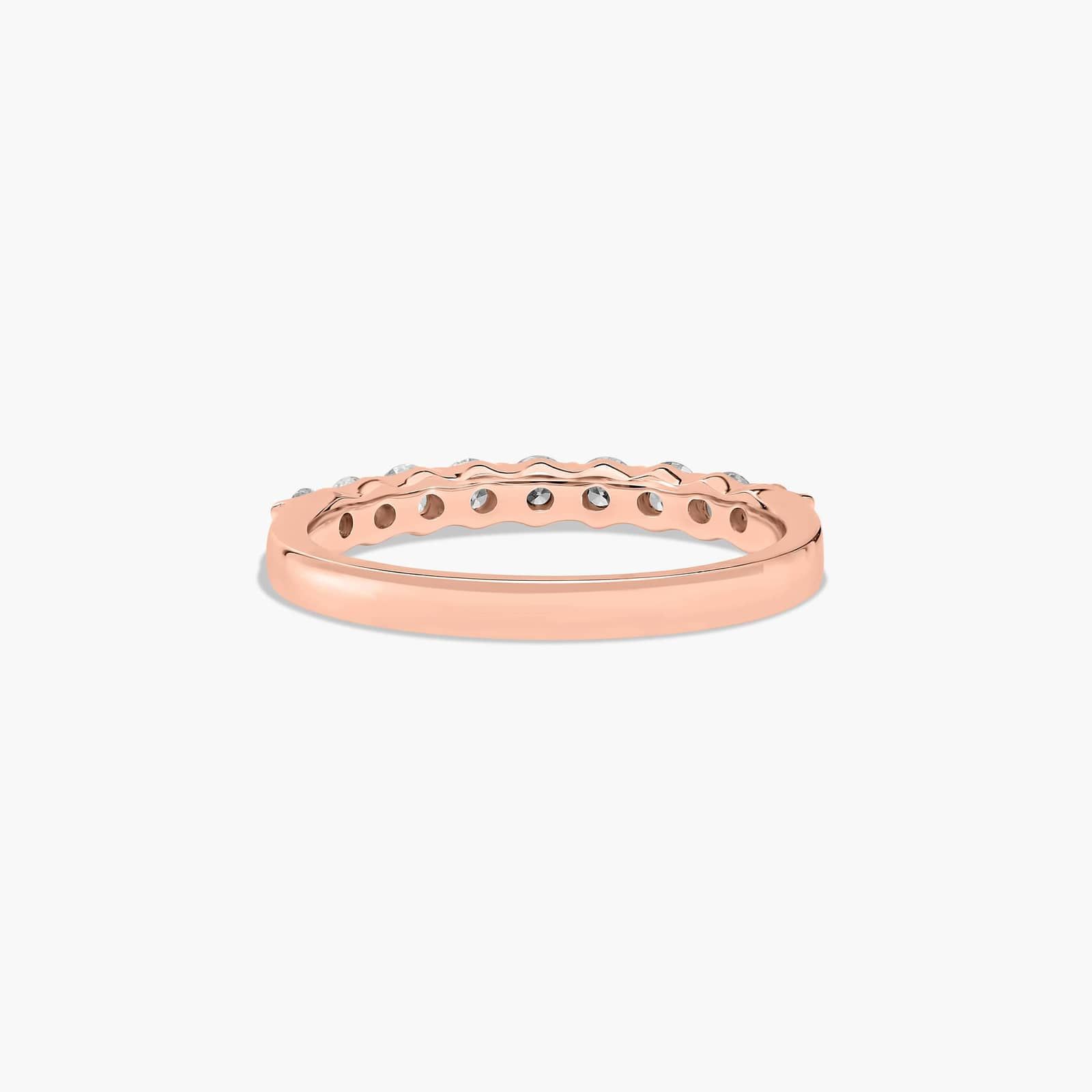 Common Prong Wedding Ring In 14K Rose Gold (2.00mm)